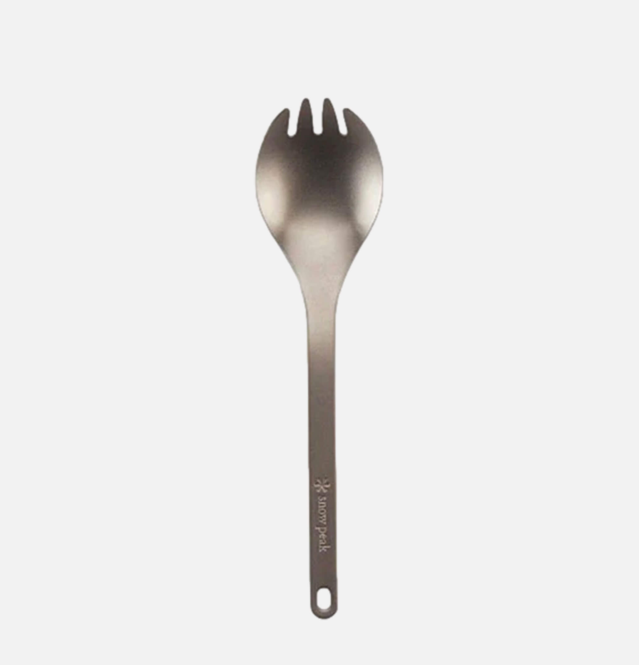 Titanium Spork Silver