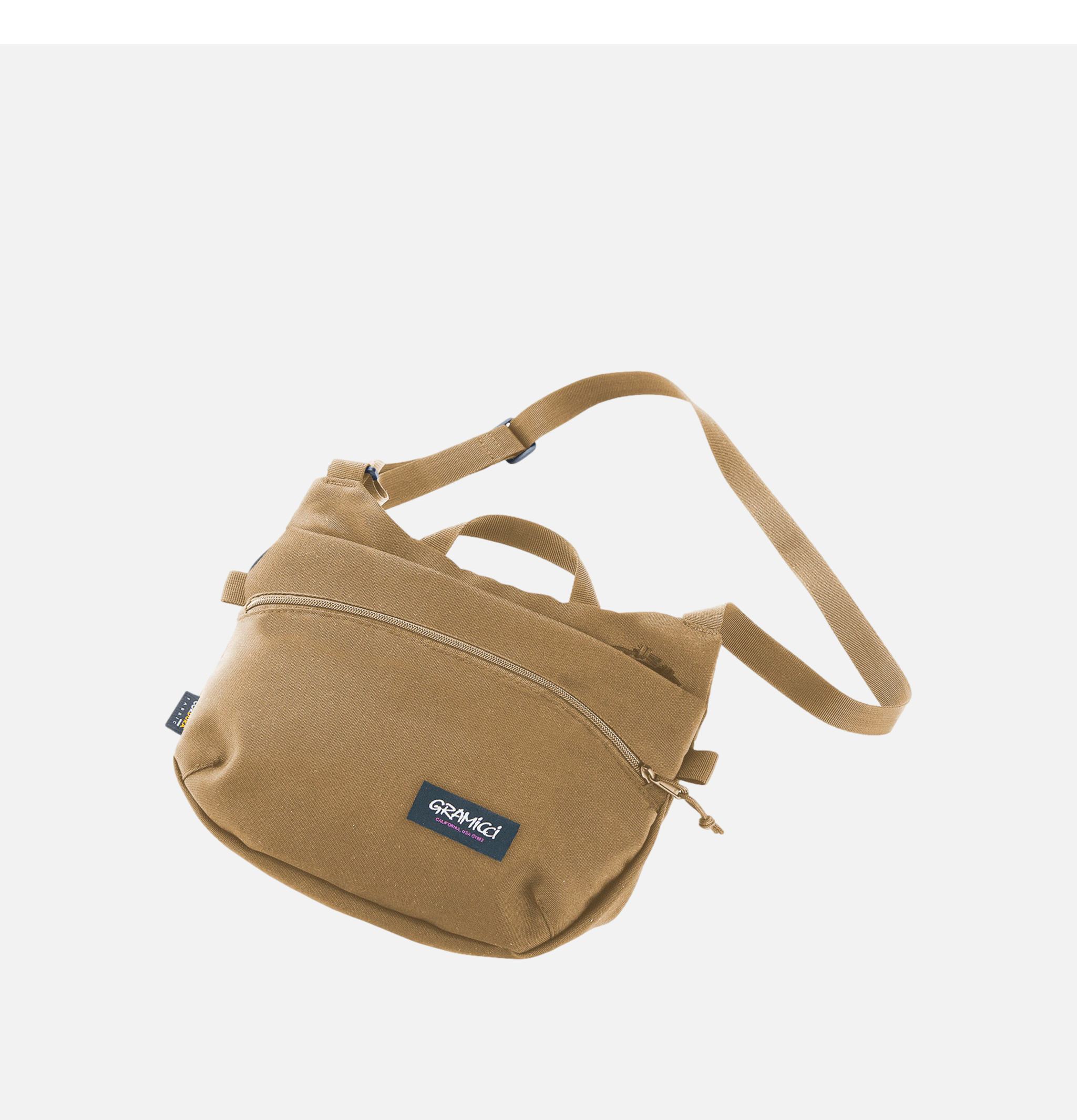 Cordura Shoulder Bag Beige