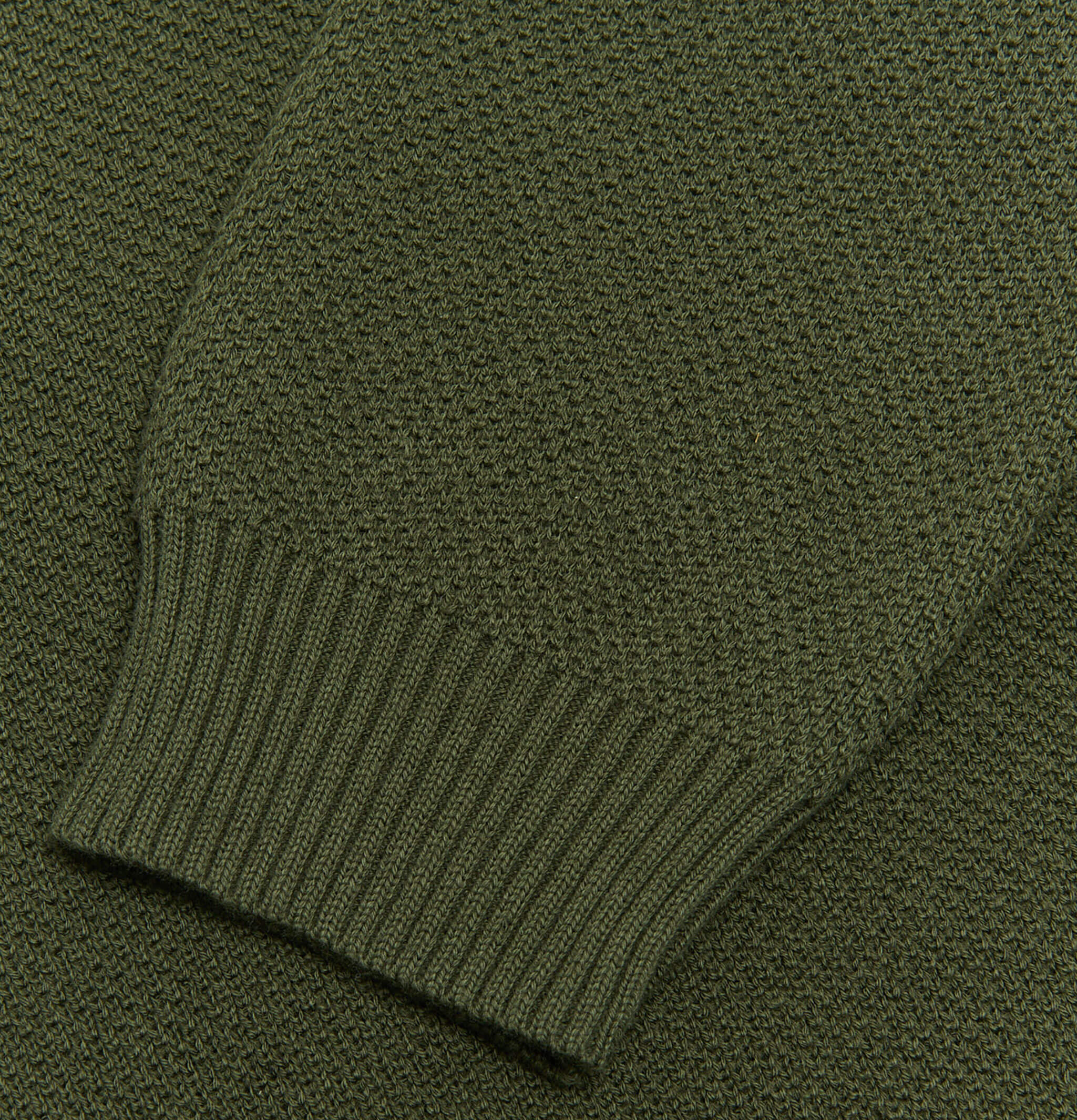 Nitto Knitwear Gilet Youri Coton Green