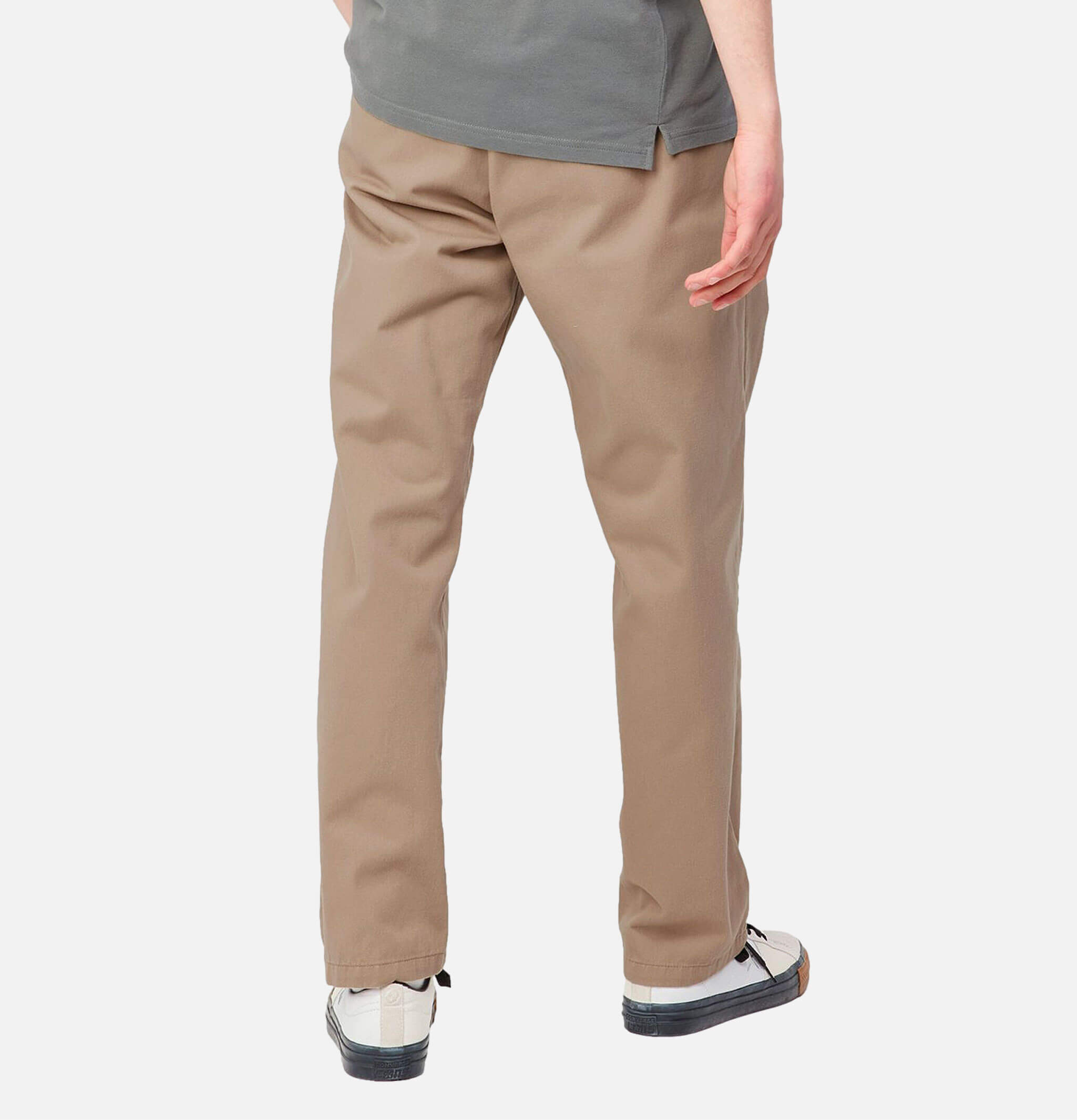 Calder Pant Twill Leather