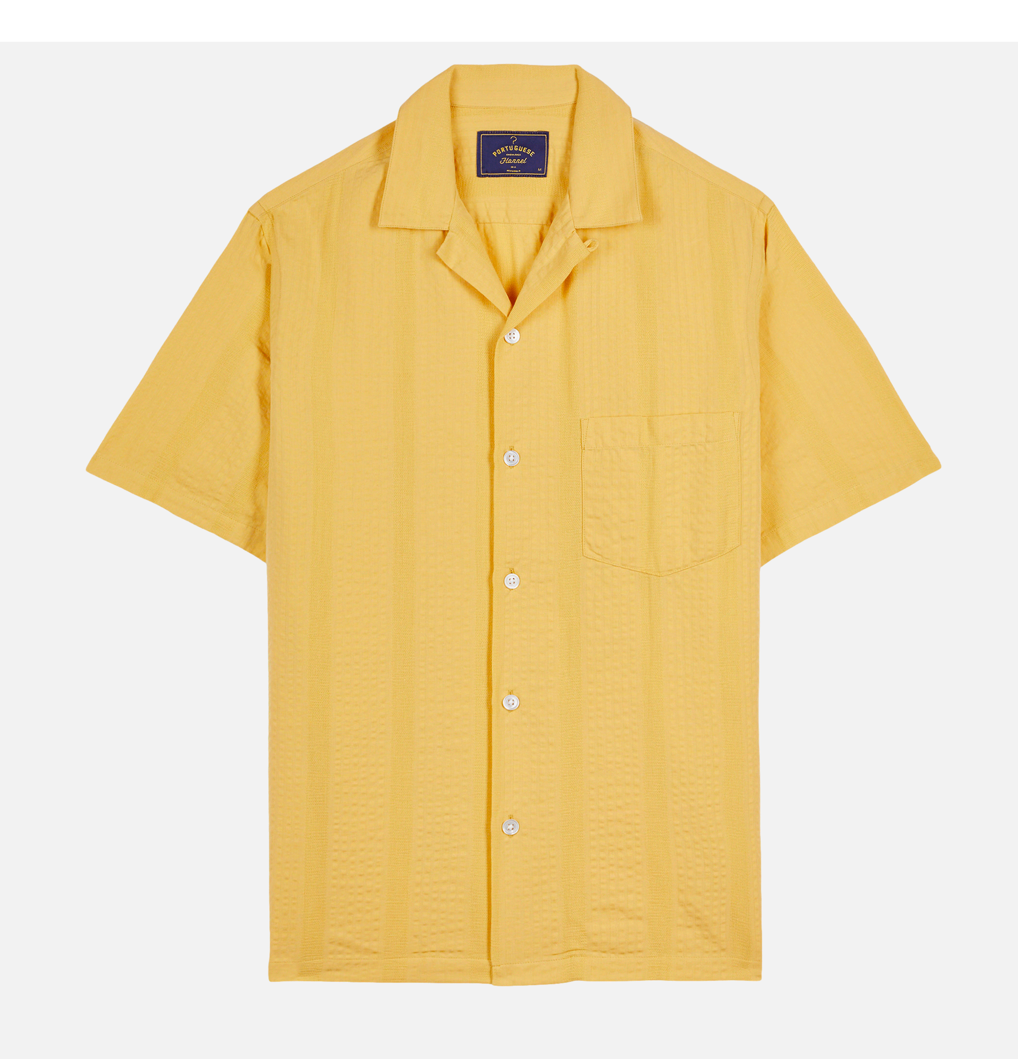 Portuguese Flannel Chemise Praia Yellow