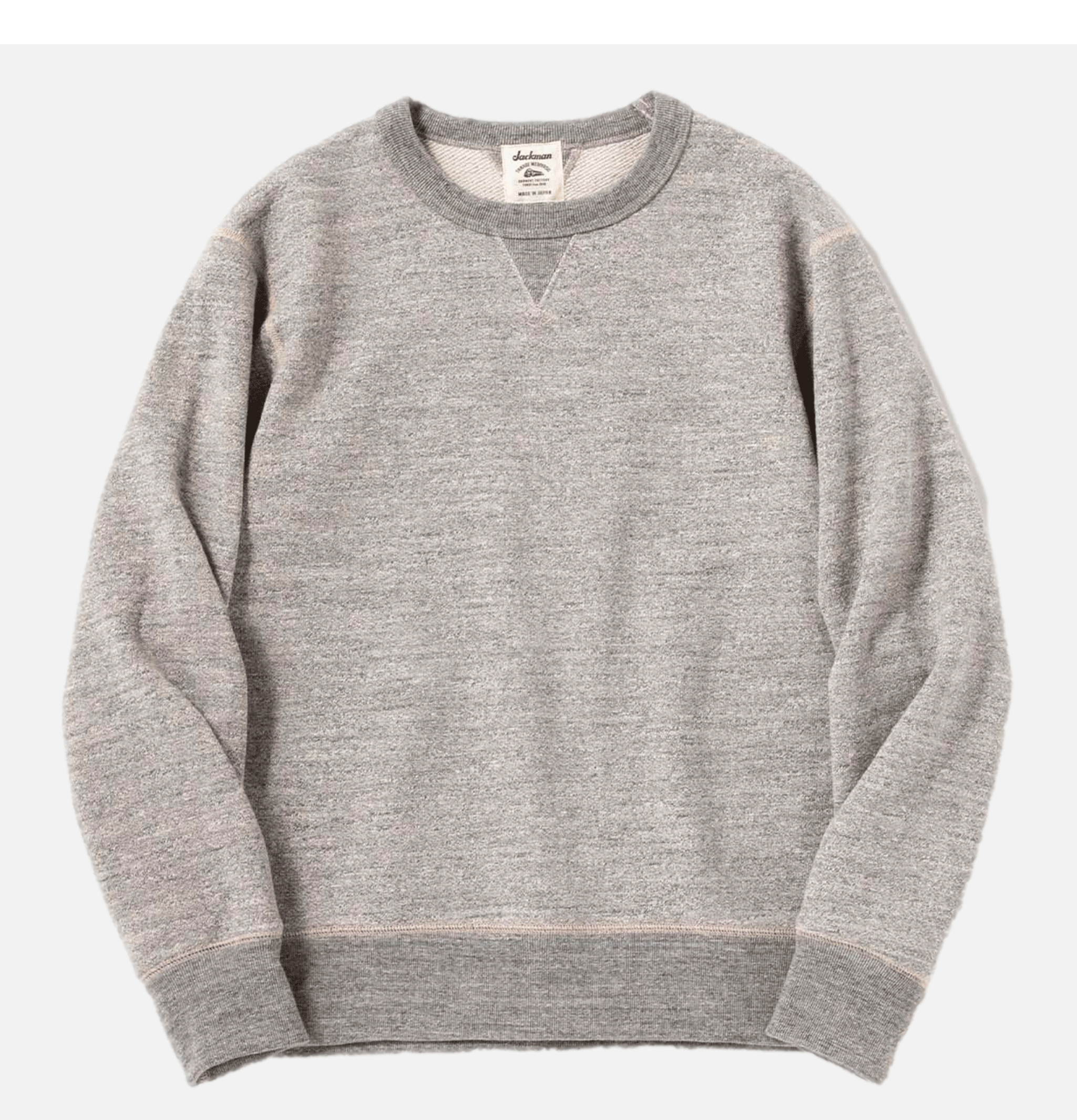 Crewneck Sweater Heather Grey