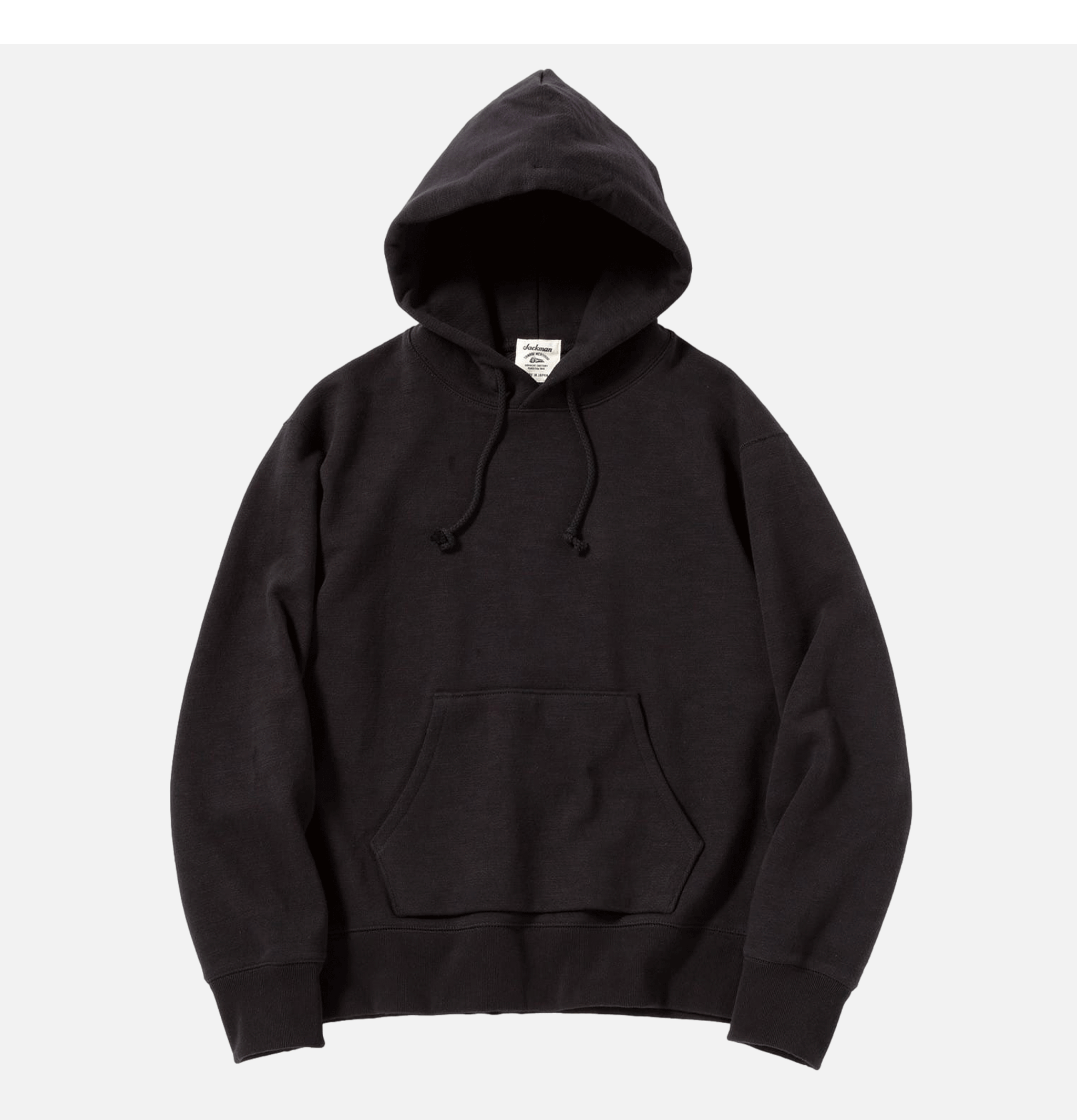 Jackman Pullover Hoody Black