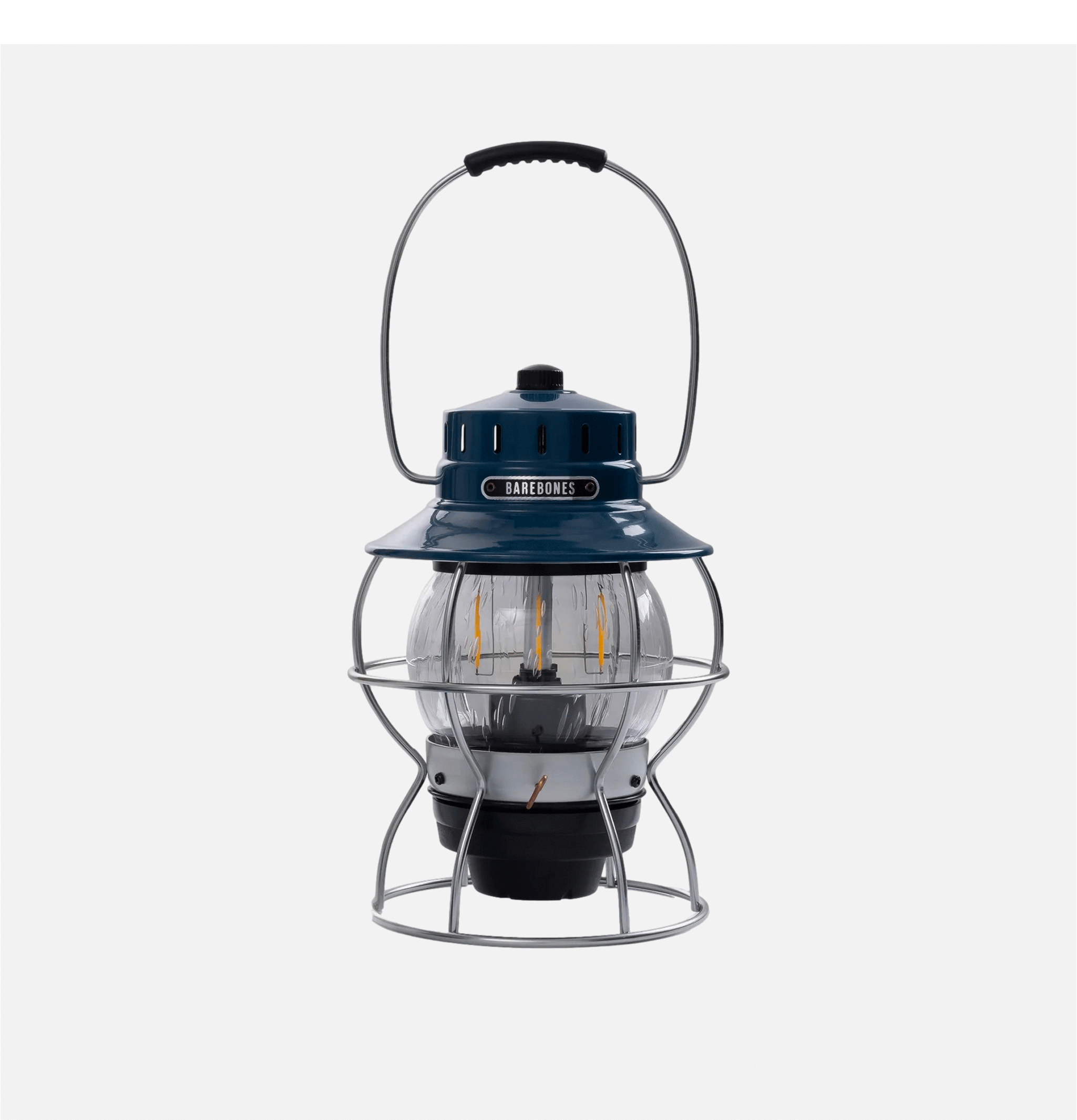 Railroad Lantern Ocean Blue