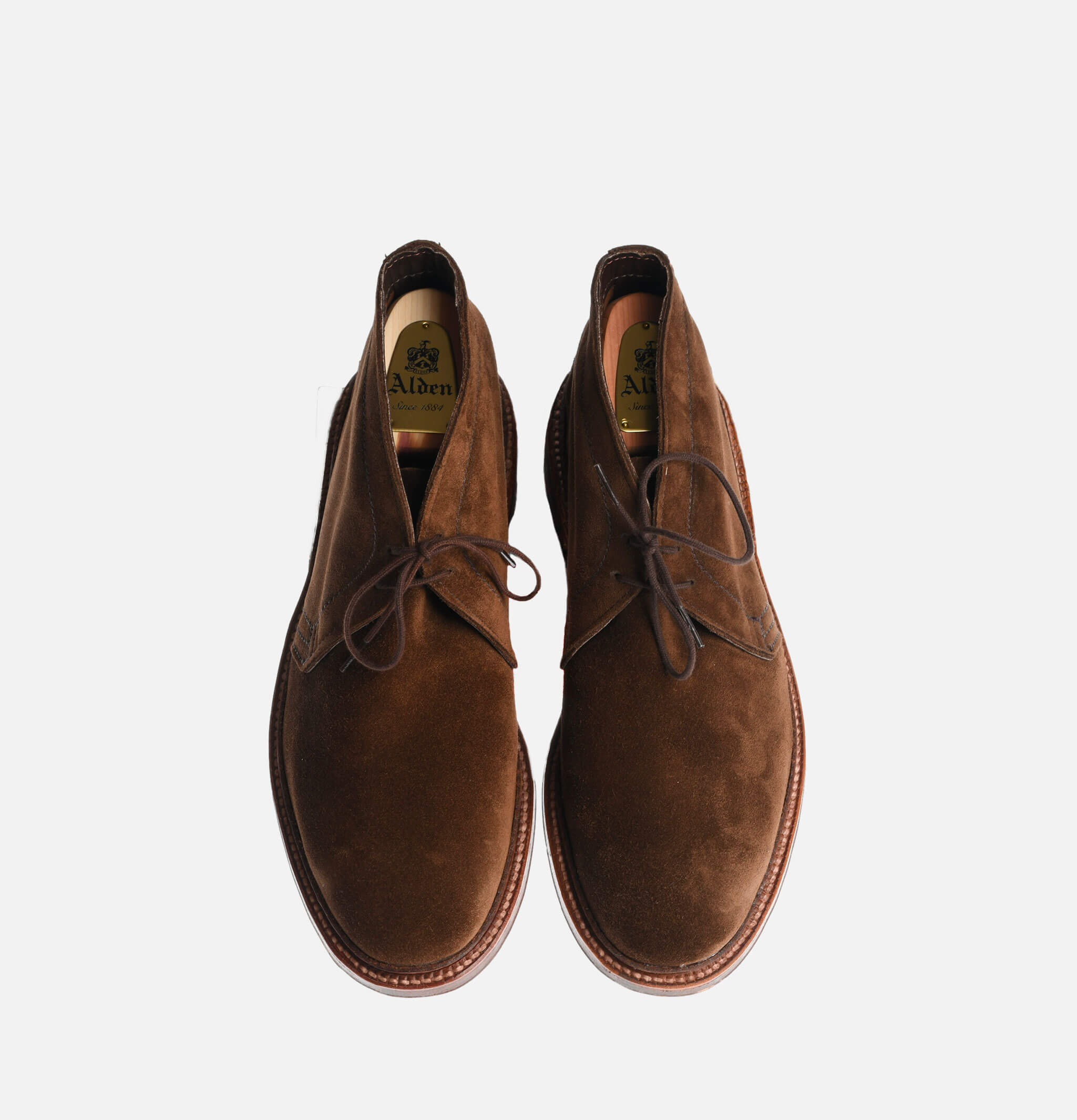 Alden Shoe Co Unlined Boots Chukka Brown Suede 1492