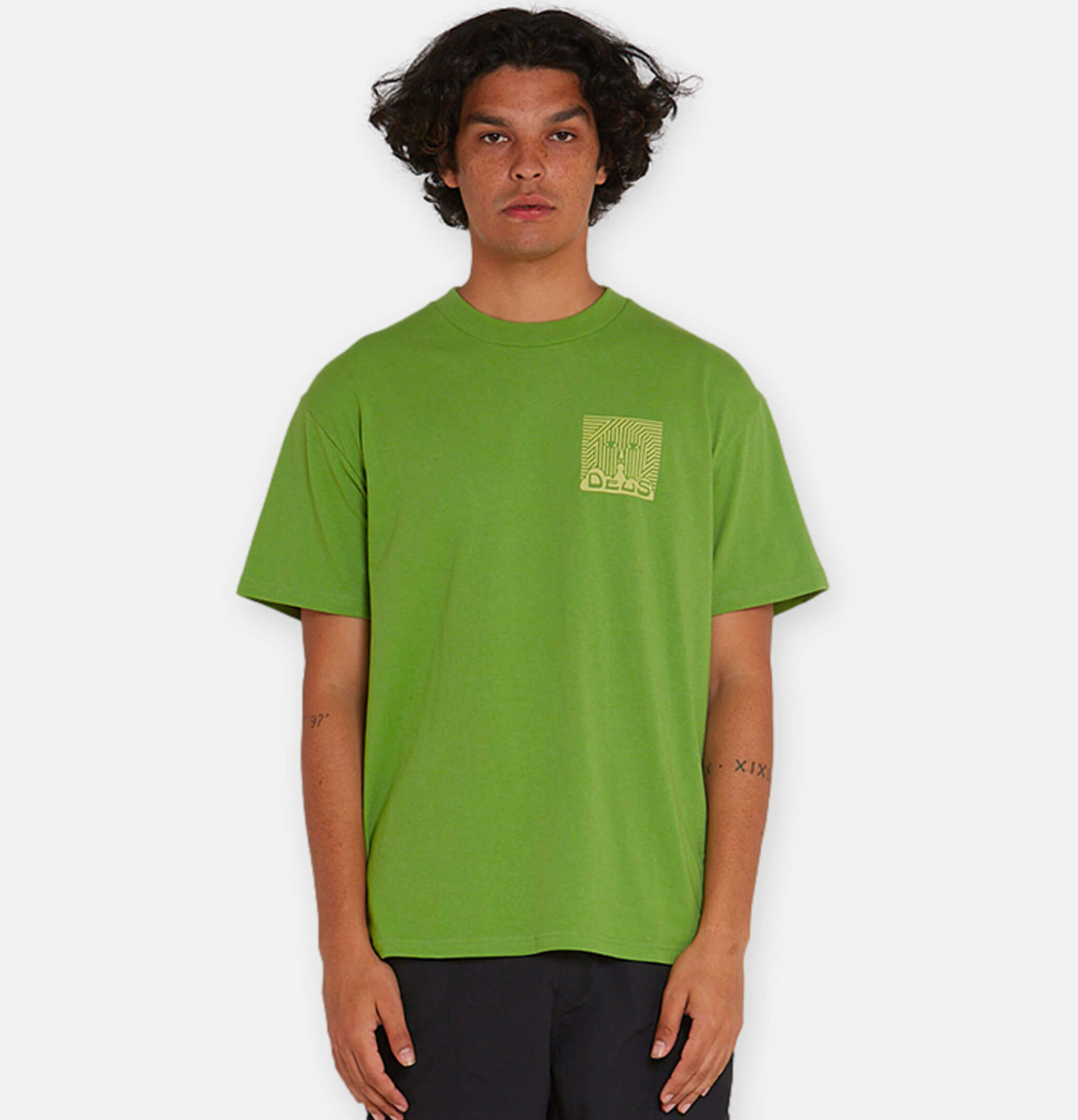 Uv Tee Camp Green