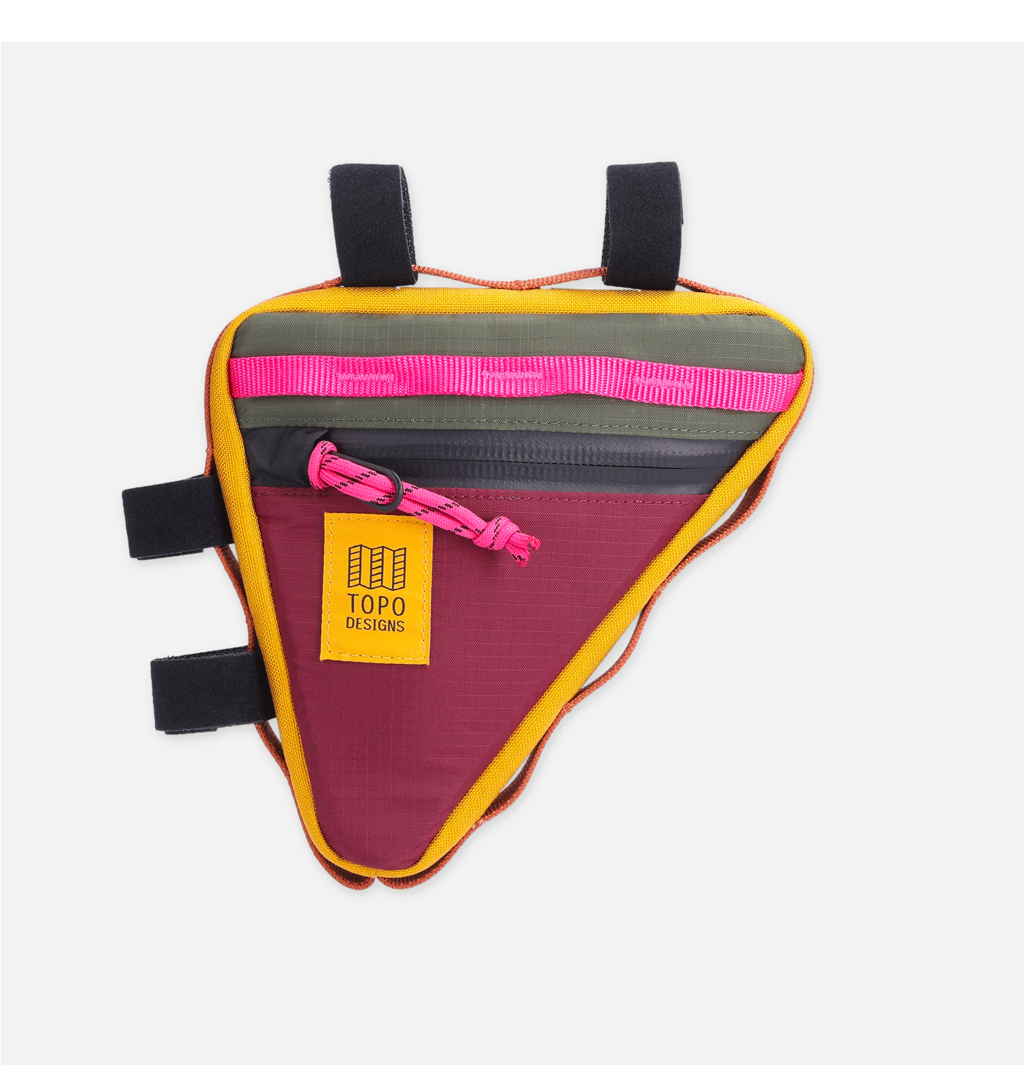 Frame Bikebag Olive Burgundy