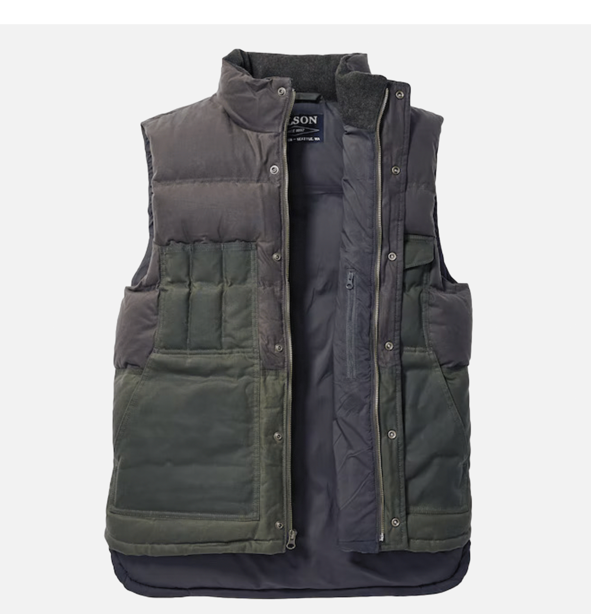 Down Cruiser Vest Otter Green