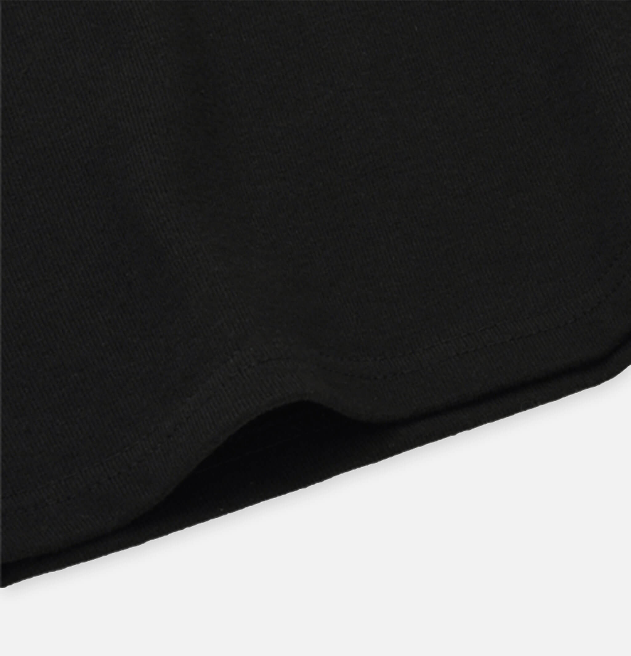 Frizmworks Double Rib Oversized Tee Black