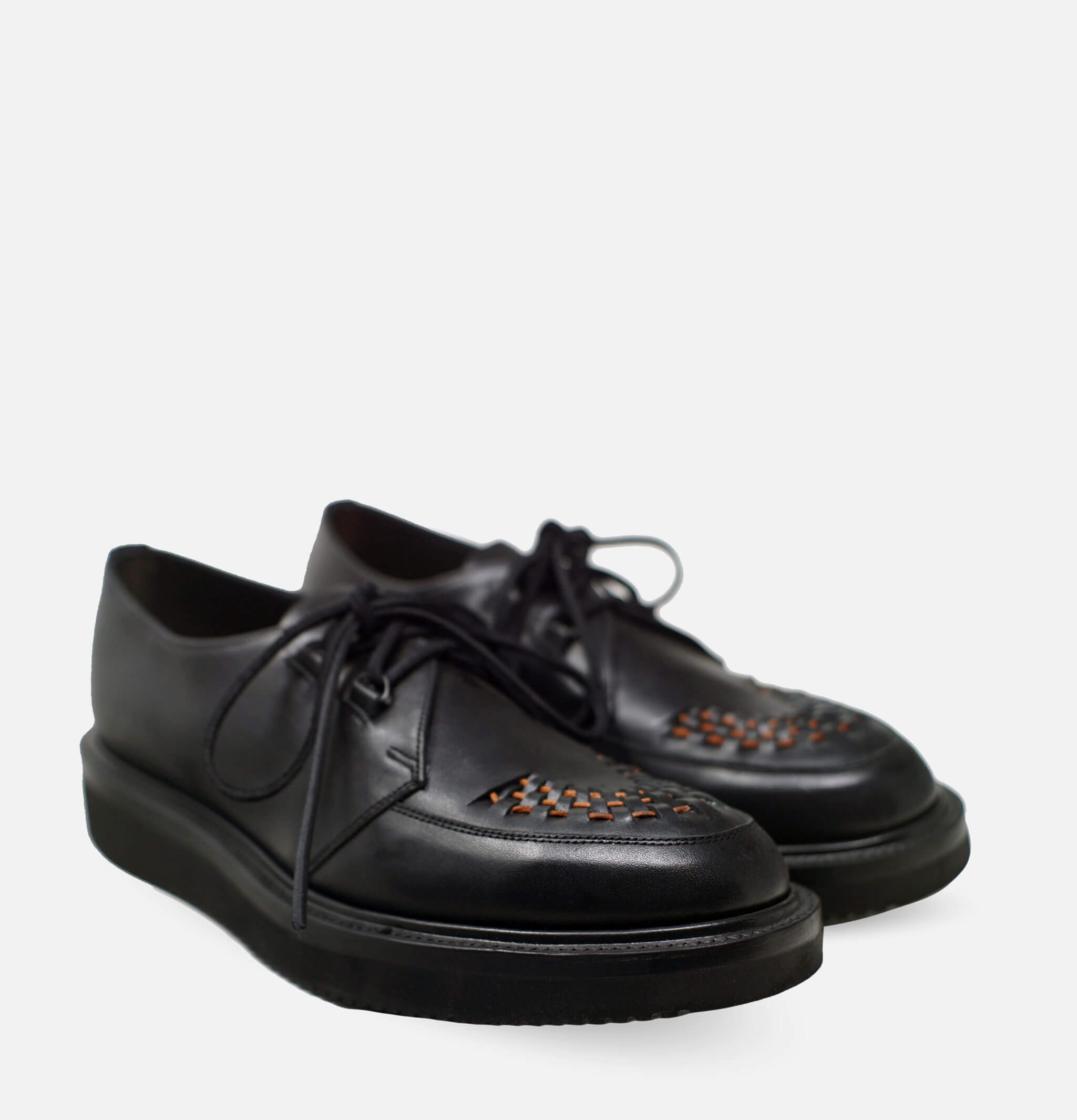 Handcrafted Shoes: Rango Creepers Black