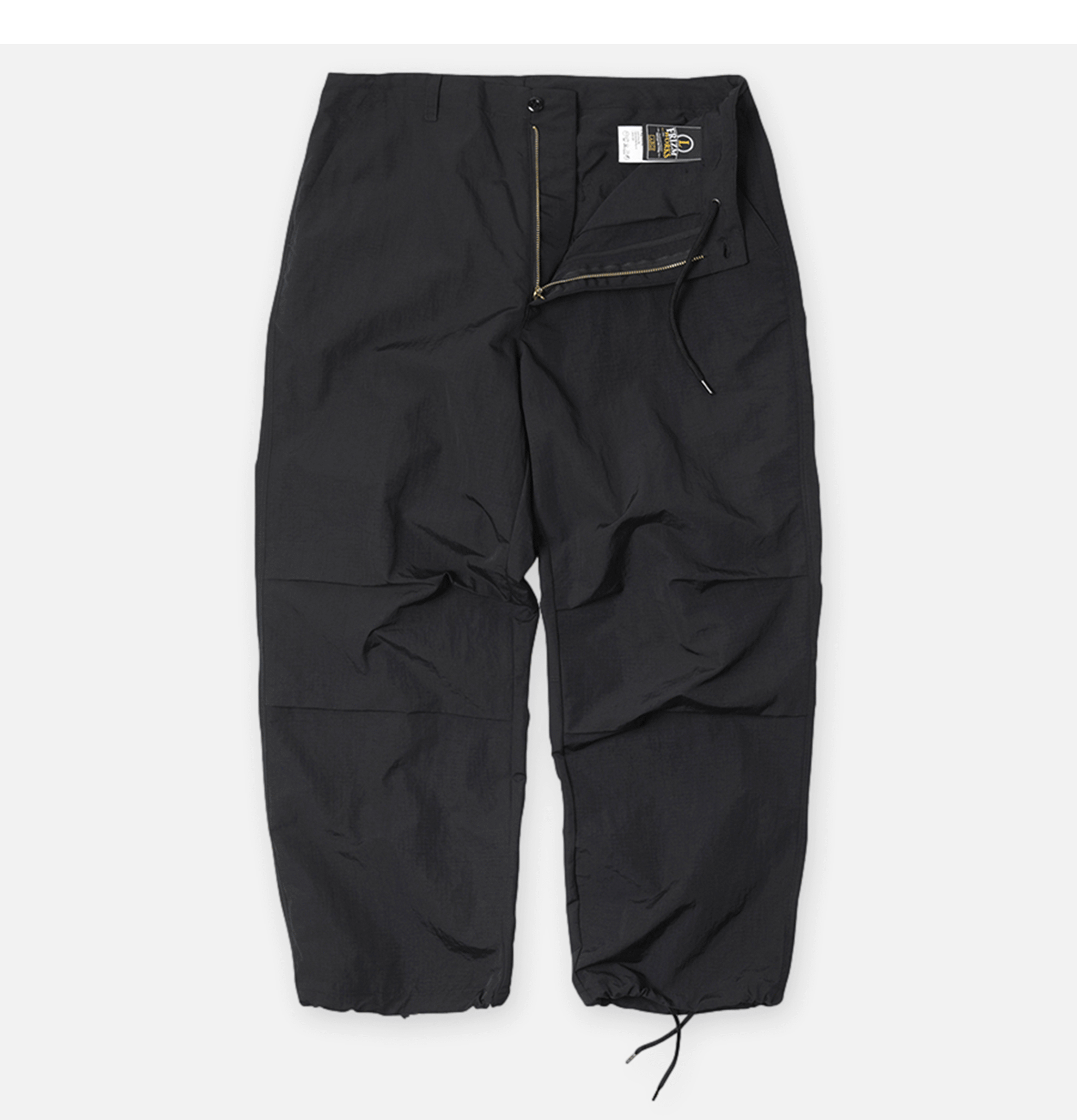 Ripstop Mil Pant Black