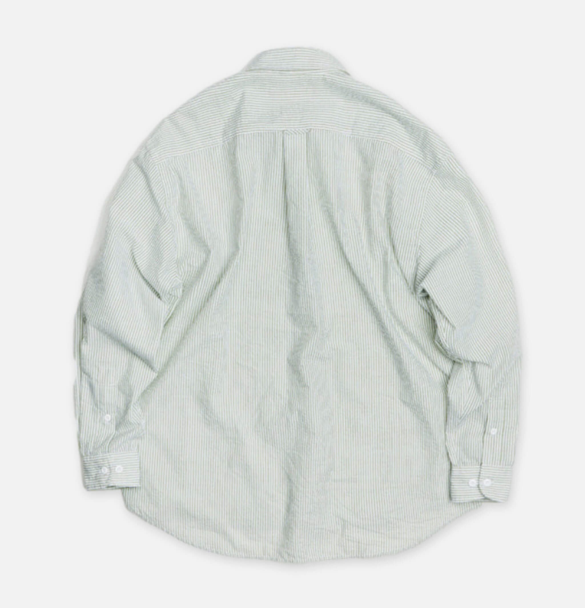 Frizmworks Stripes Seersucker Shirt Green