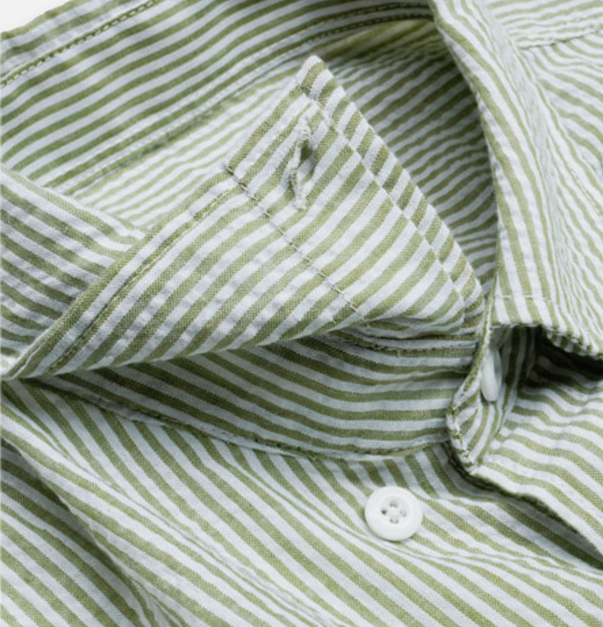 Frizmworks Stripes Seersucker Shirt Green