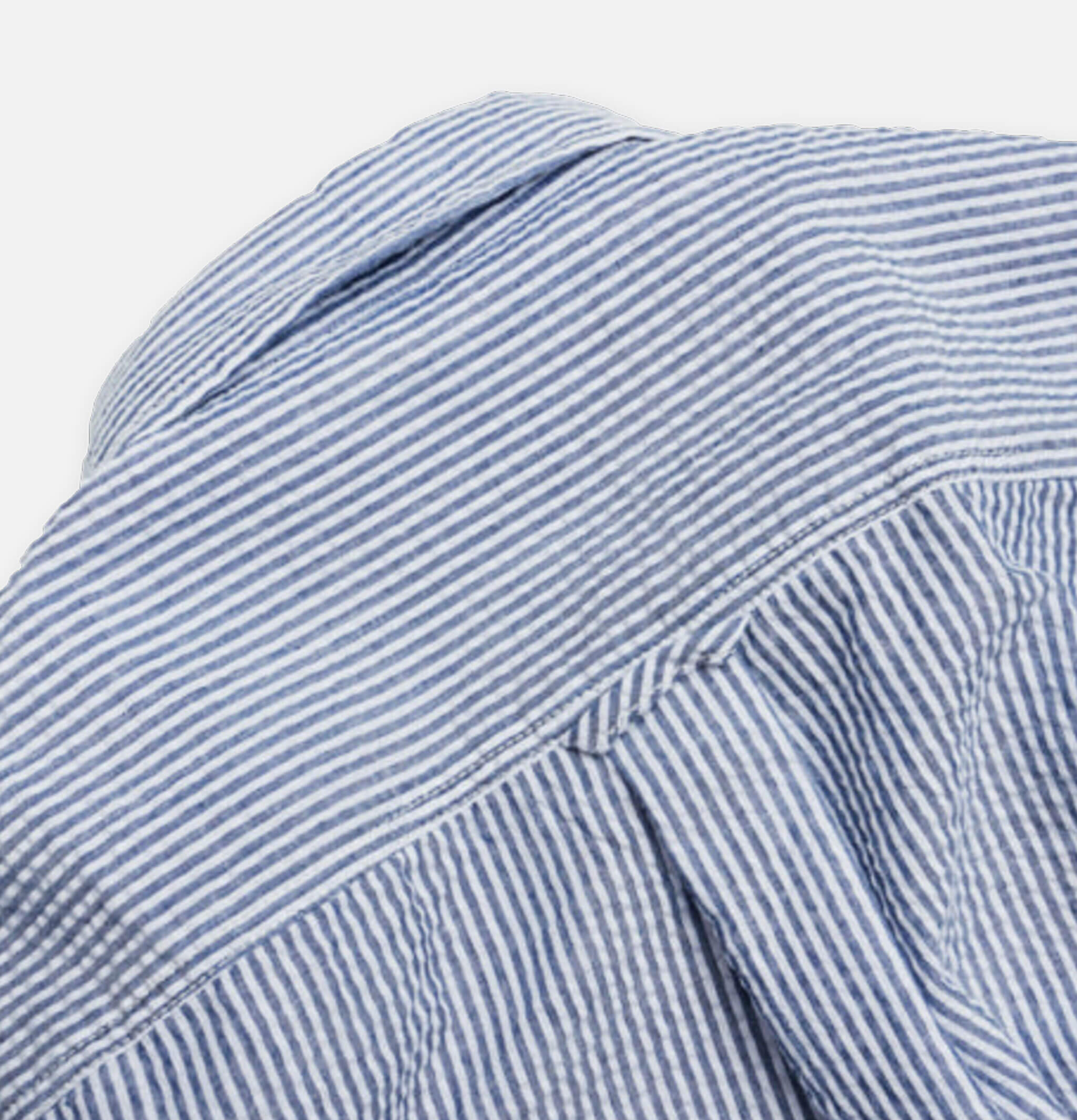 Frizmworks Stripes Seersucker Shirt Blue