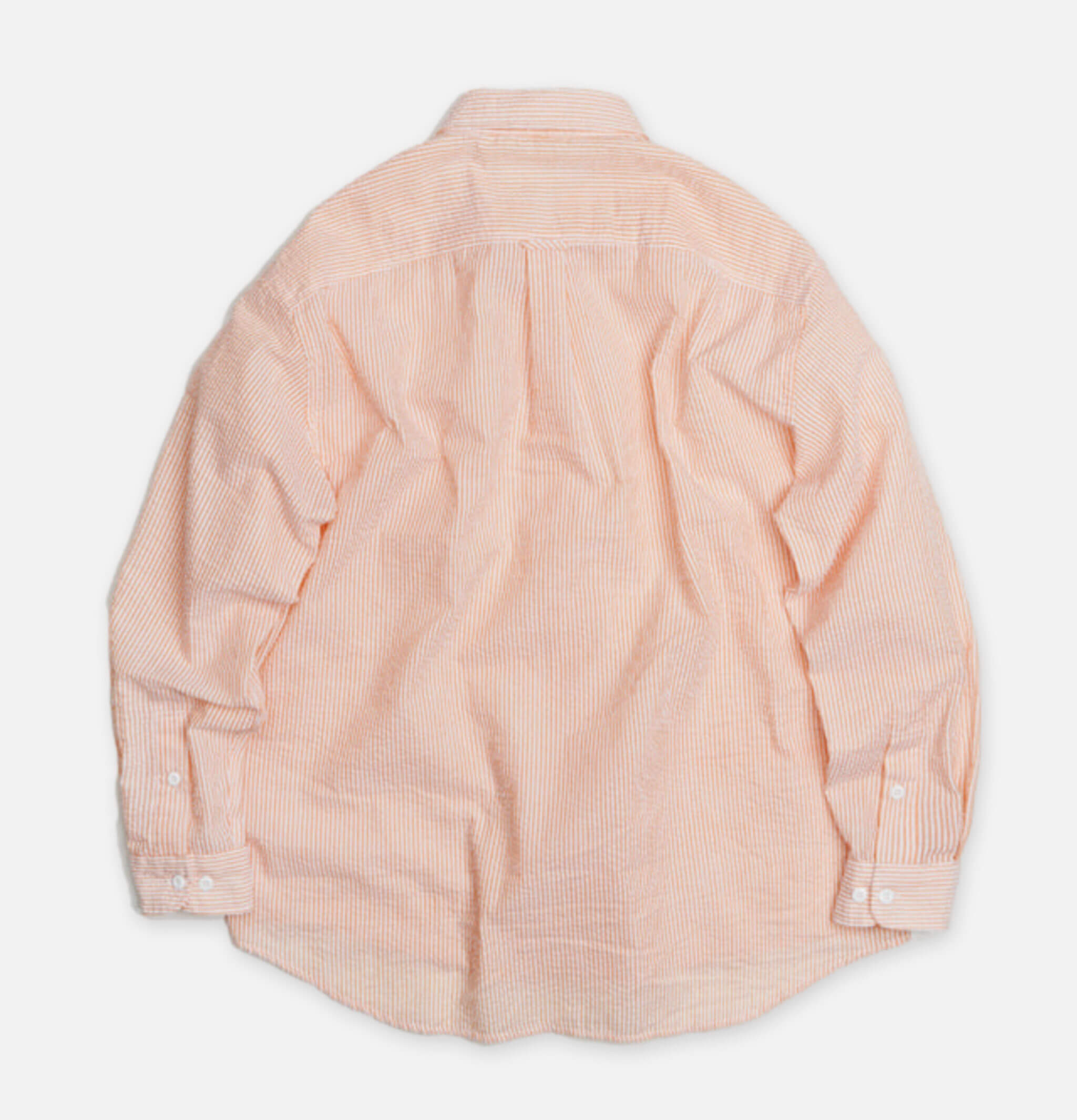 Frizmworks Stripes Seersucker Shirt Orange