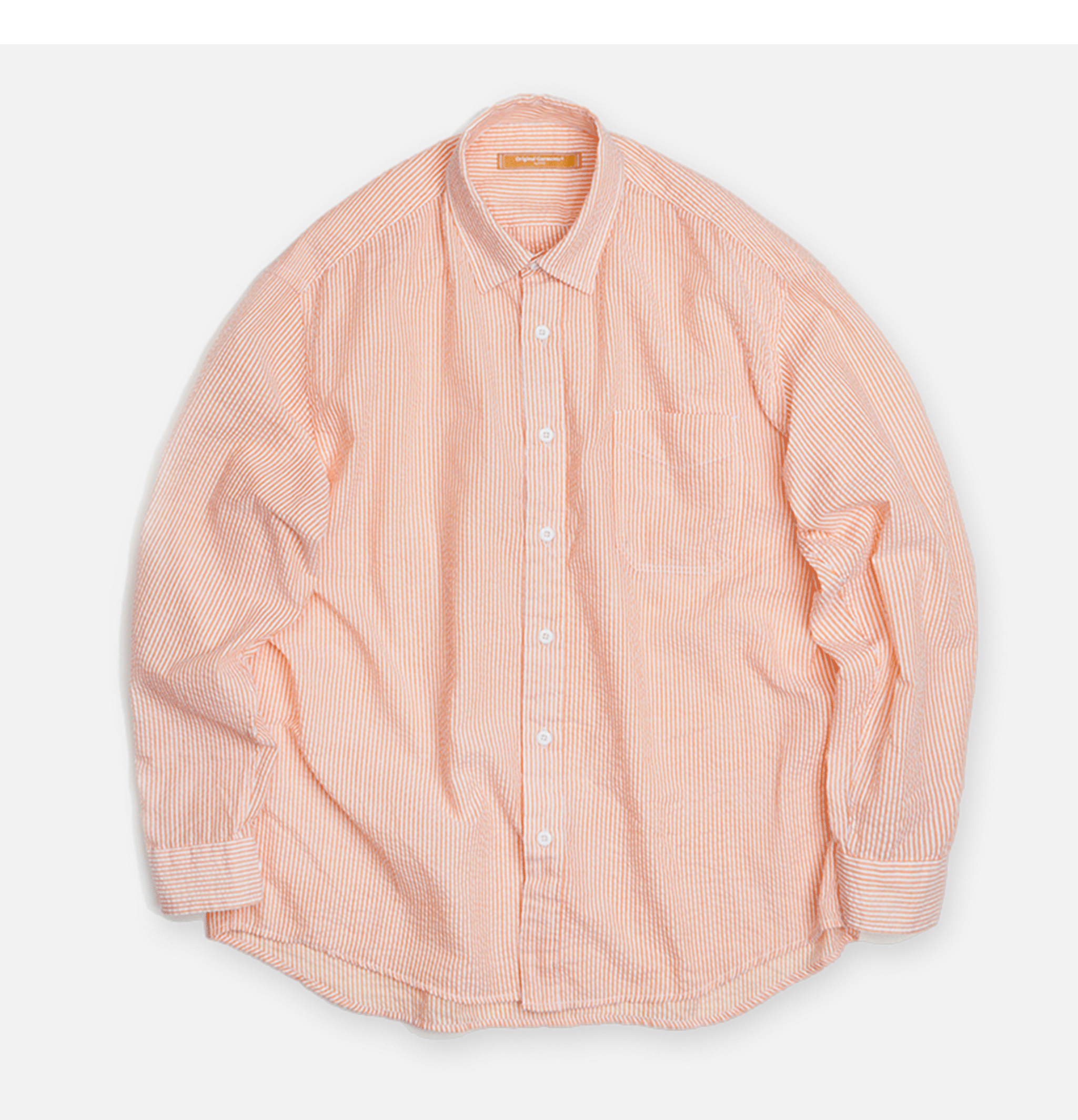 Frizmworks Chemise Stripes Seersucker Orange