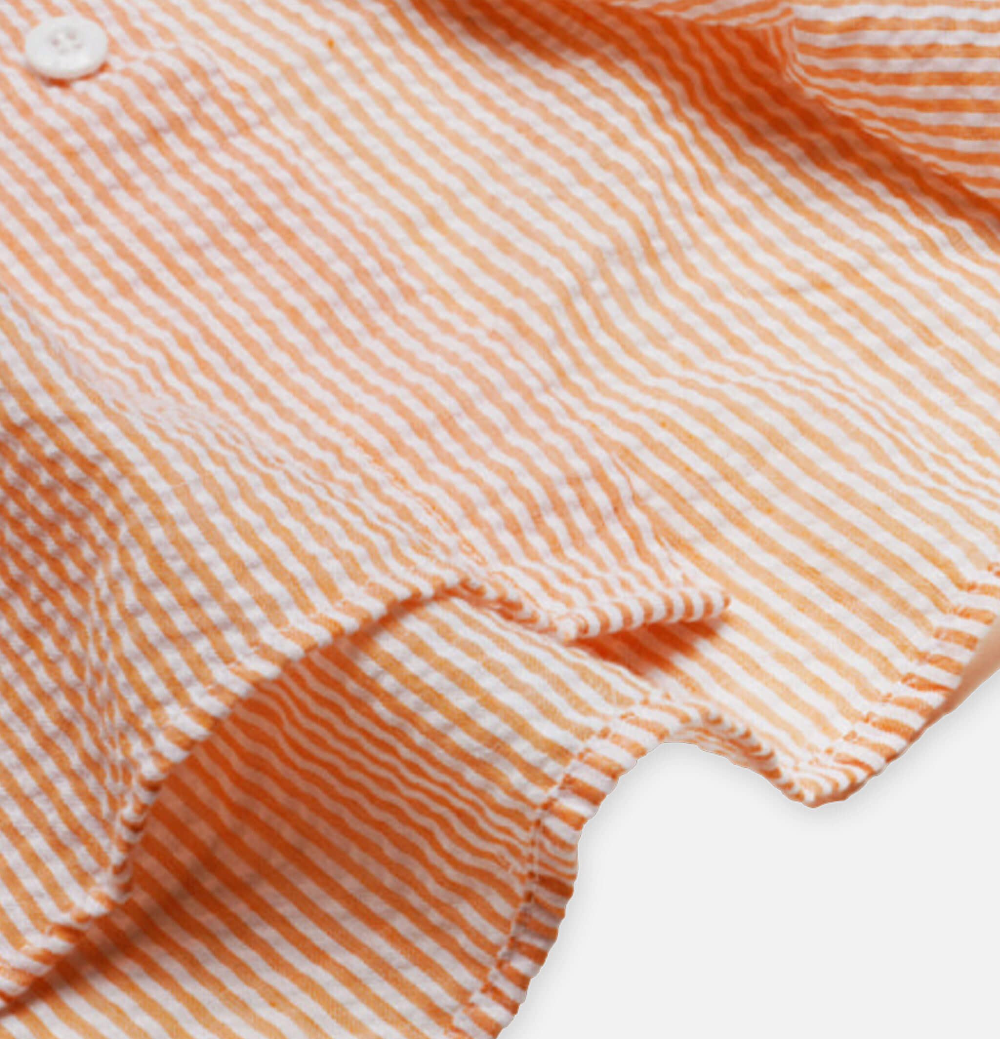 Frizmworks Stripes Seersucker Shirt Orange
