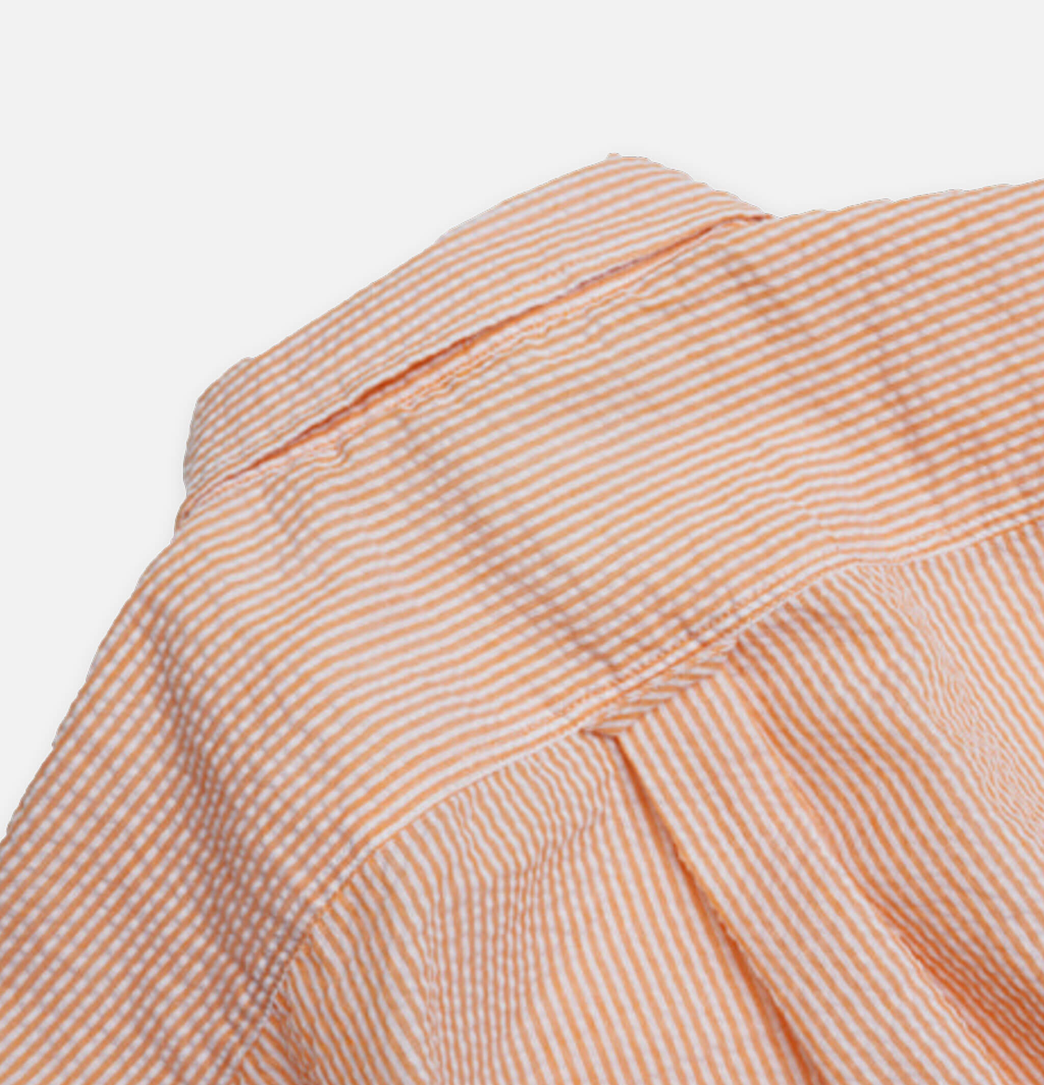 Frizmworks Stripes Seersucker Shirt Orange