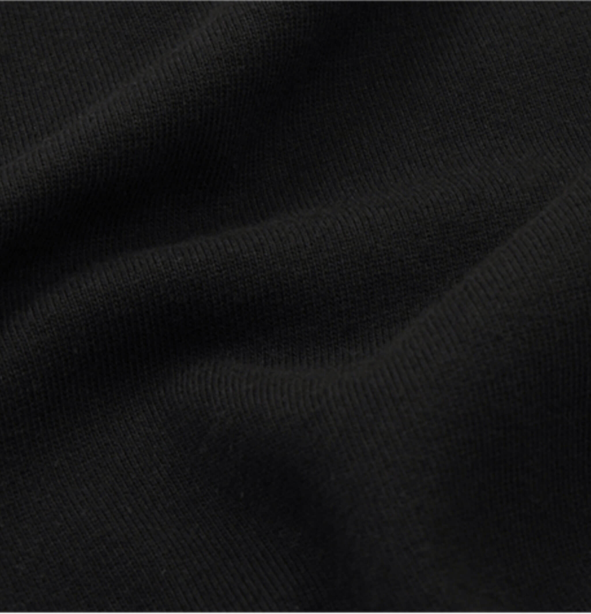 Frizmworks Double Rib Oversized Tee Black