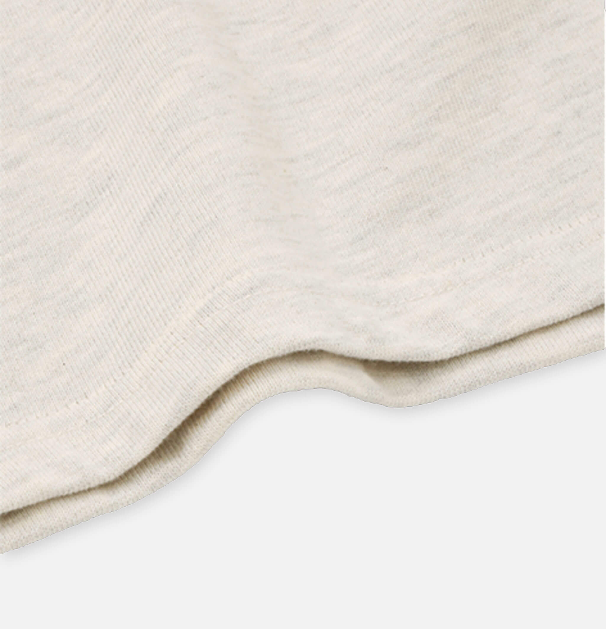 Frizmworks Double Rib Oversize Tee Oatmeal