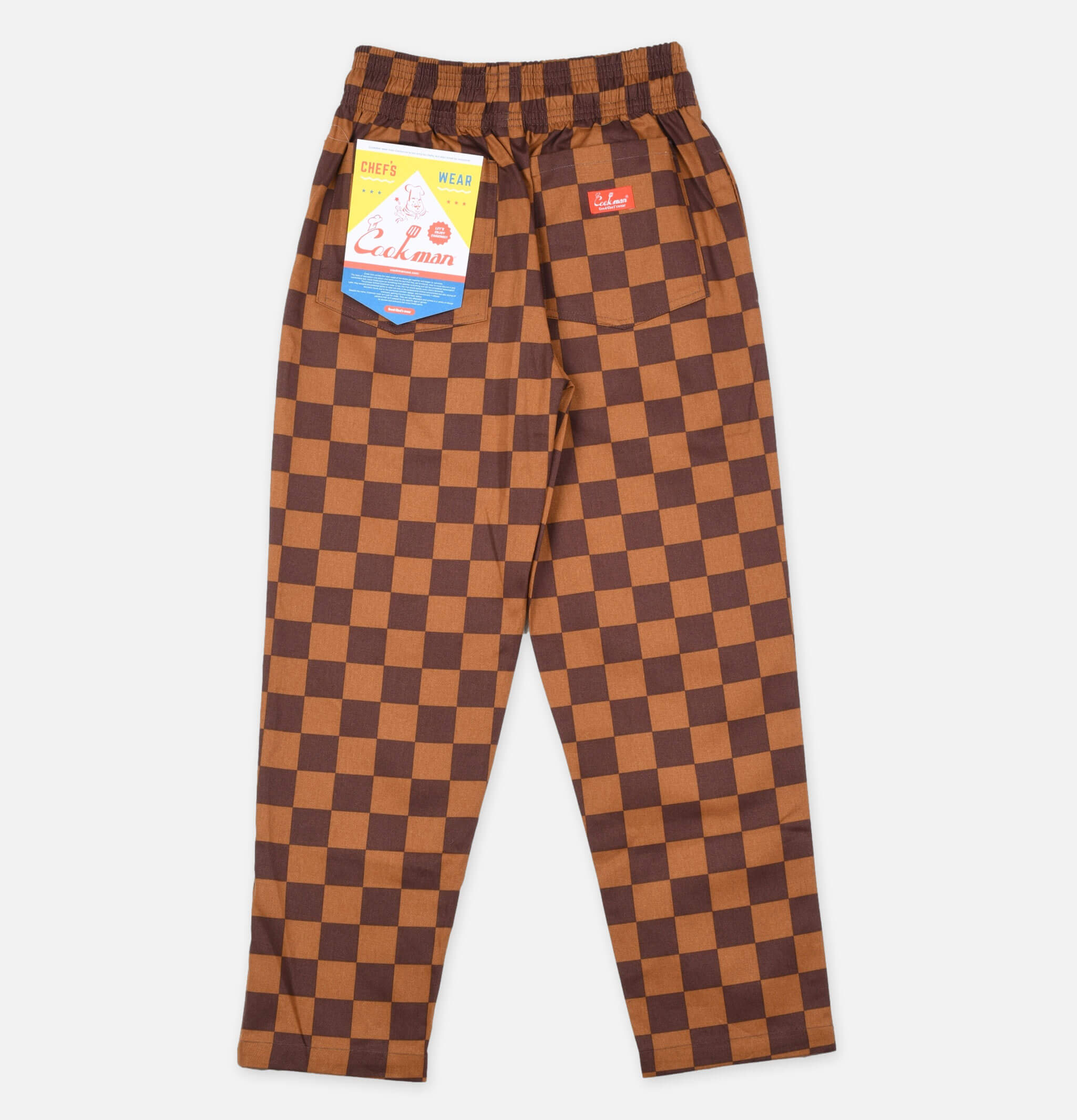 Chef Pant Checker Brown