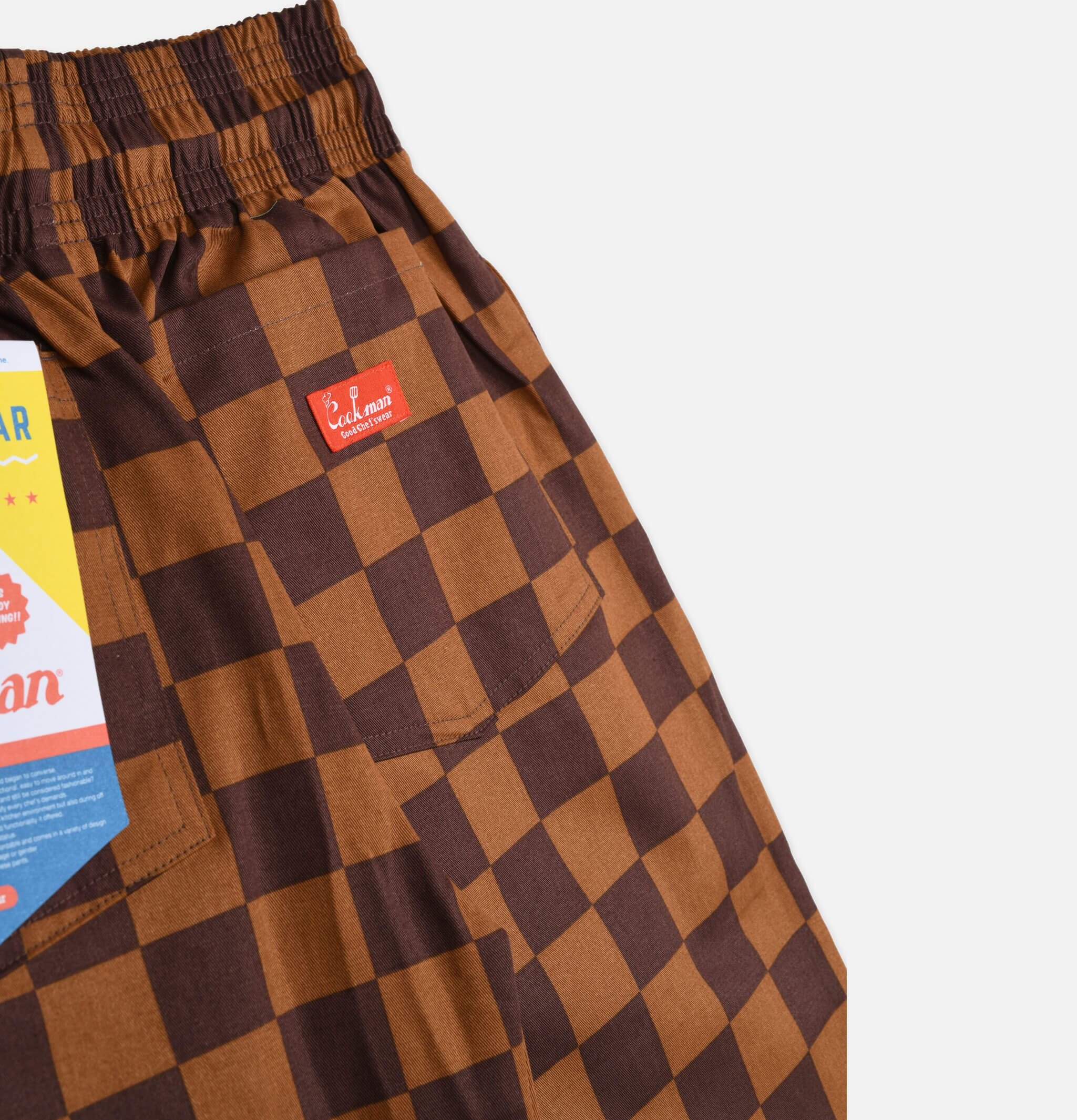 Chef Pant Checker Brown