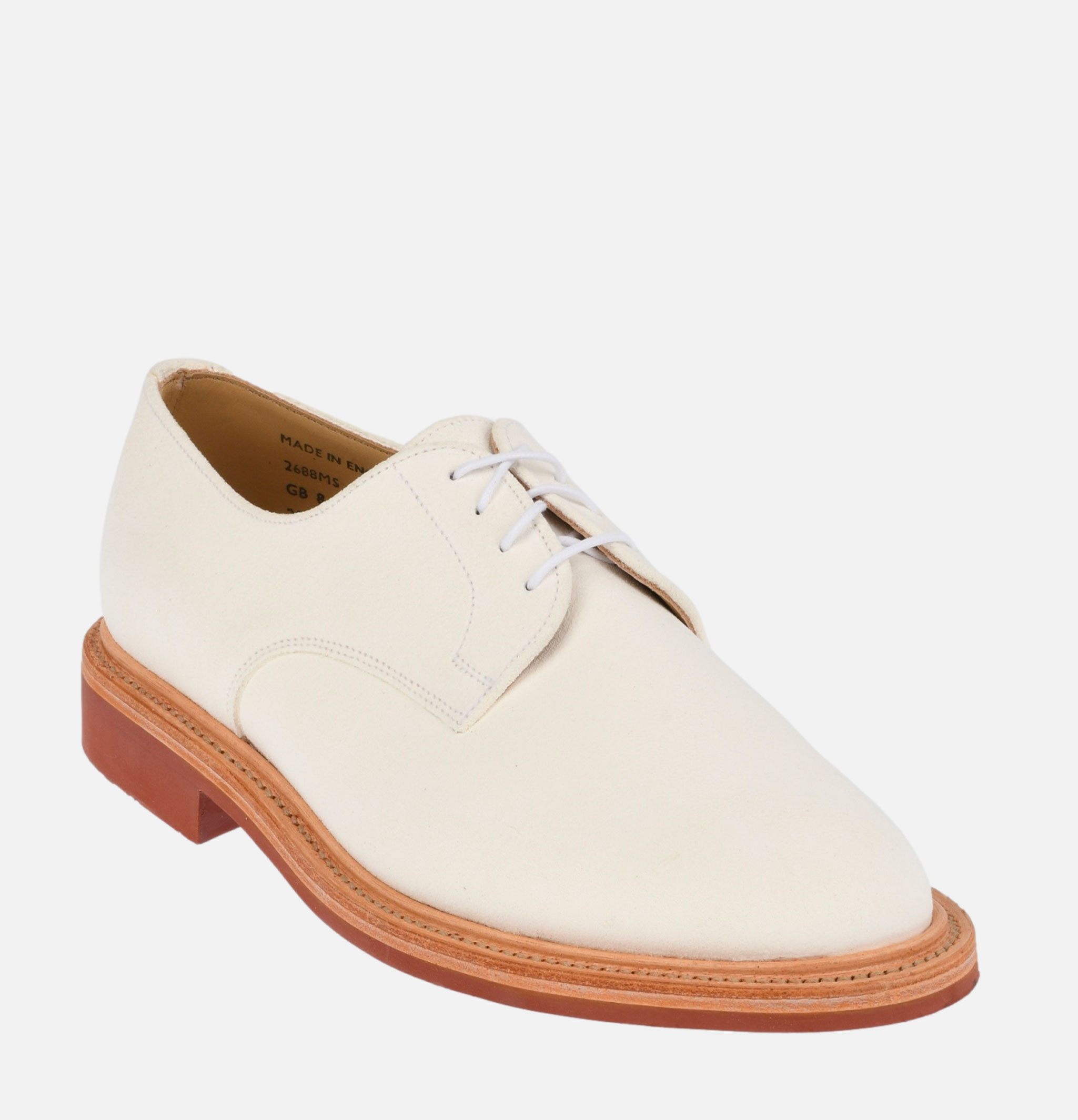 Sanders Chaussures Plain Vamp Gibson White
