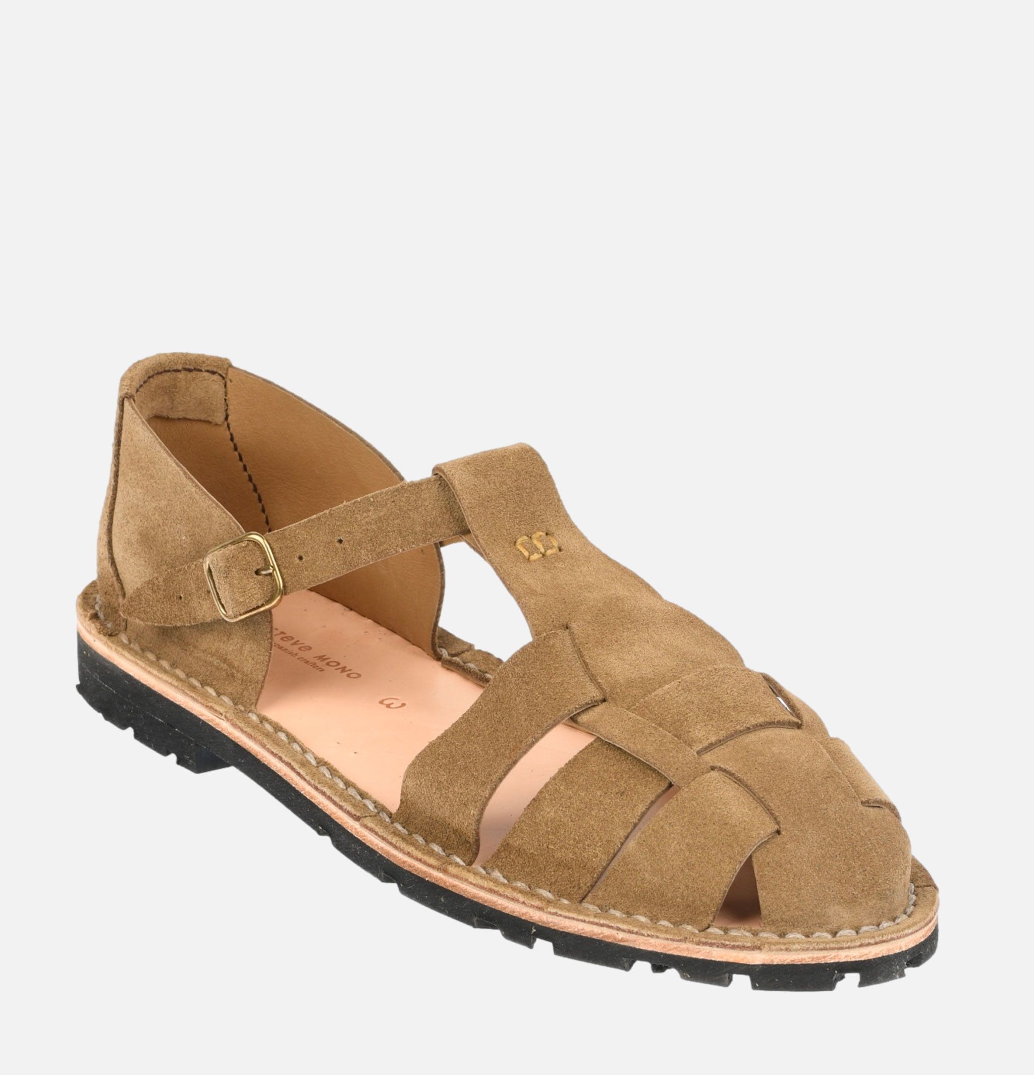 Steve Mono Chaussures Artisanal Sandal Khaki