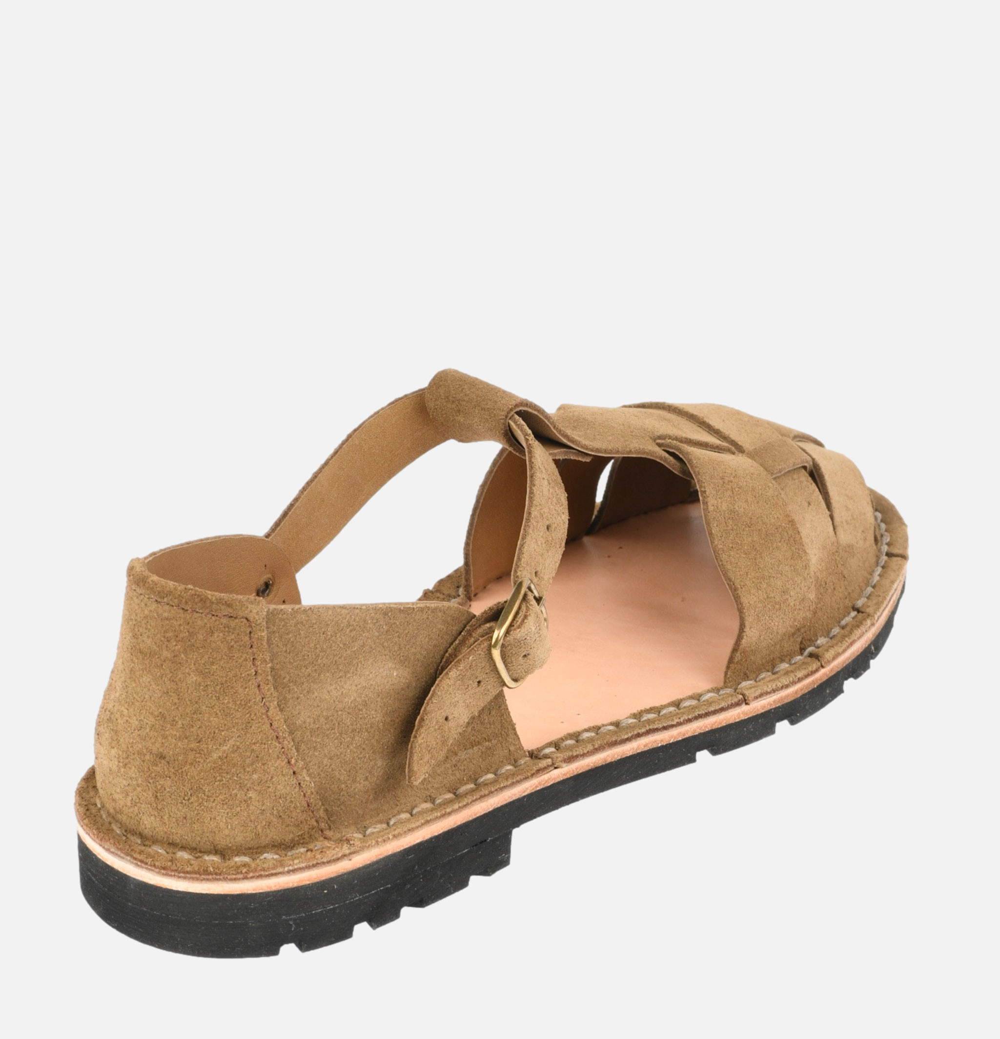 Steve Mono Chaussures Artisanal Sandal Khaki