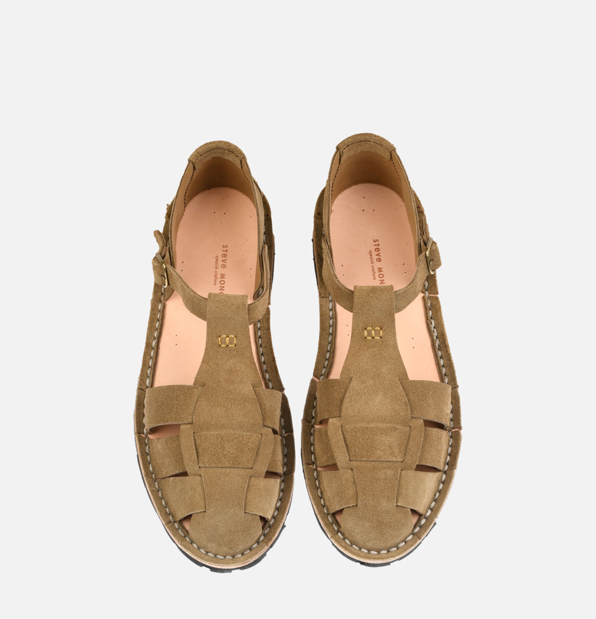 Steve Mono Chaussures Artisanal Sandal Khaki