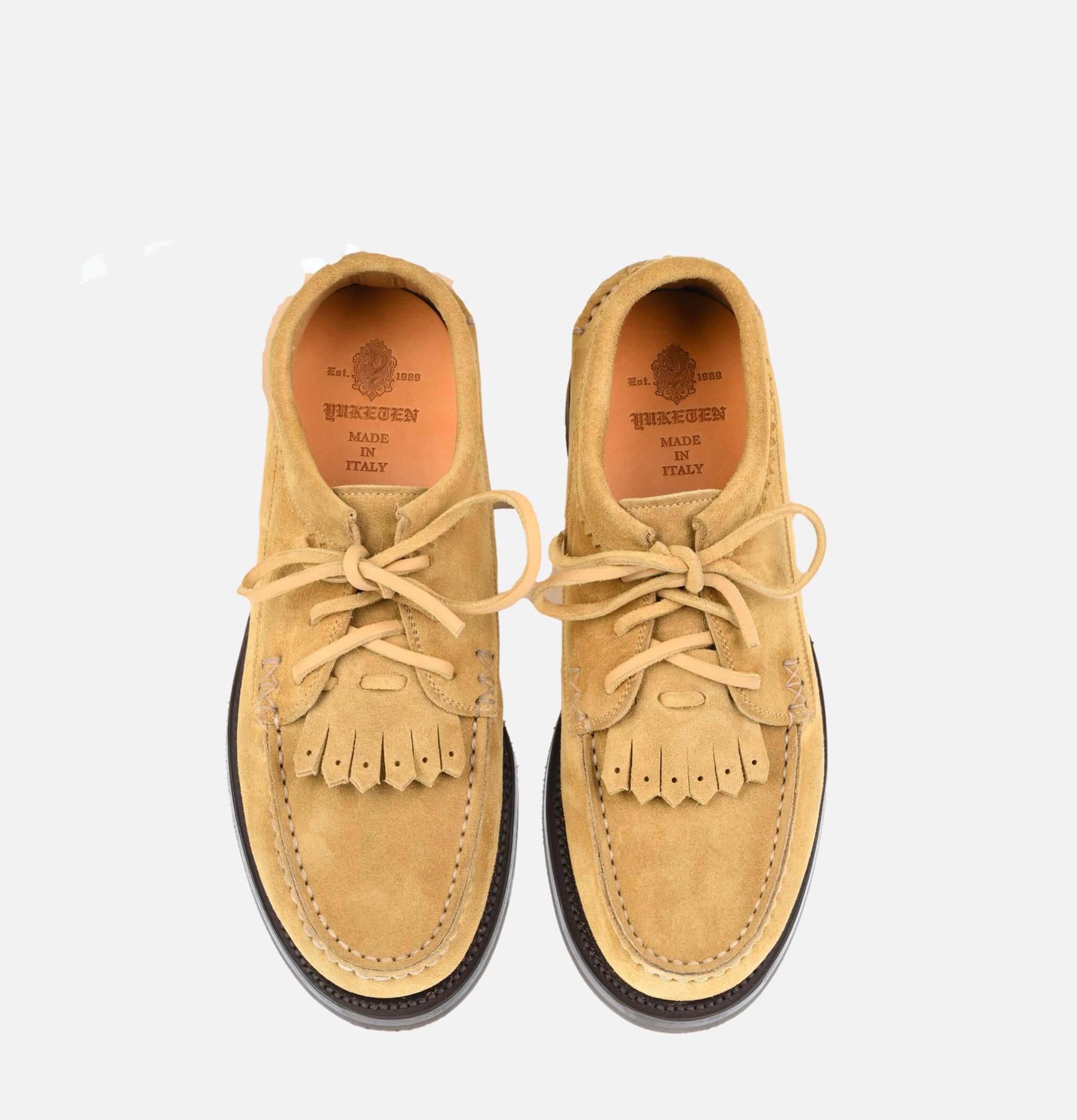 Yuketen Shoe Blutcher Snuff Tosca Khaki