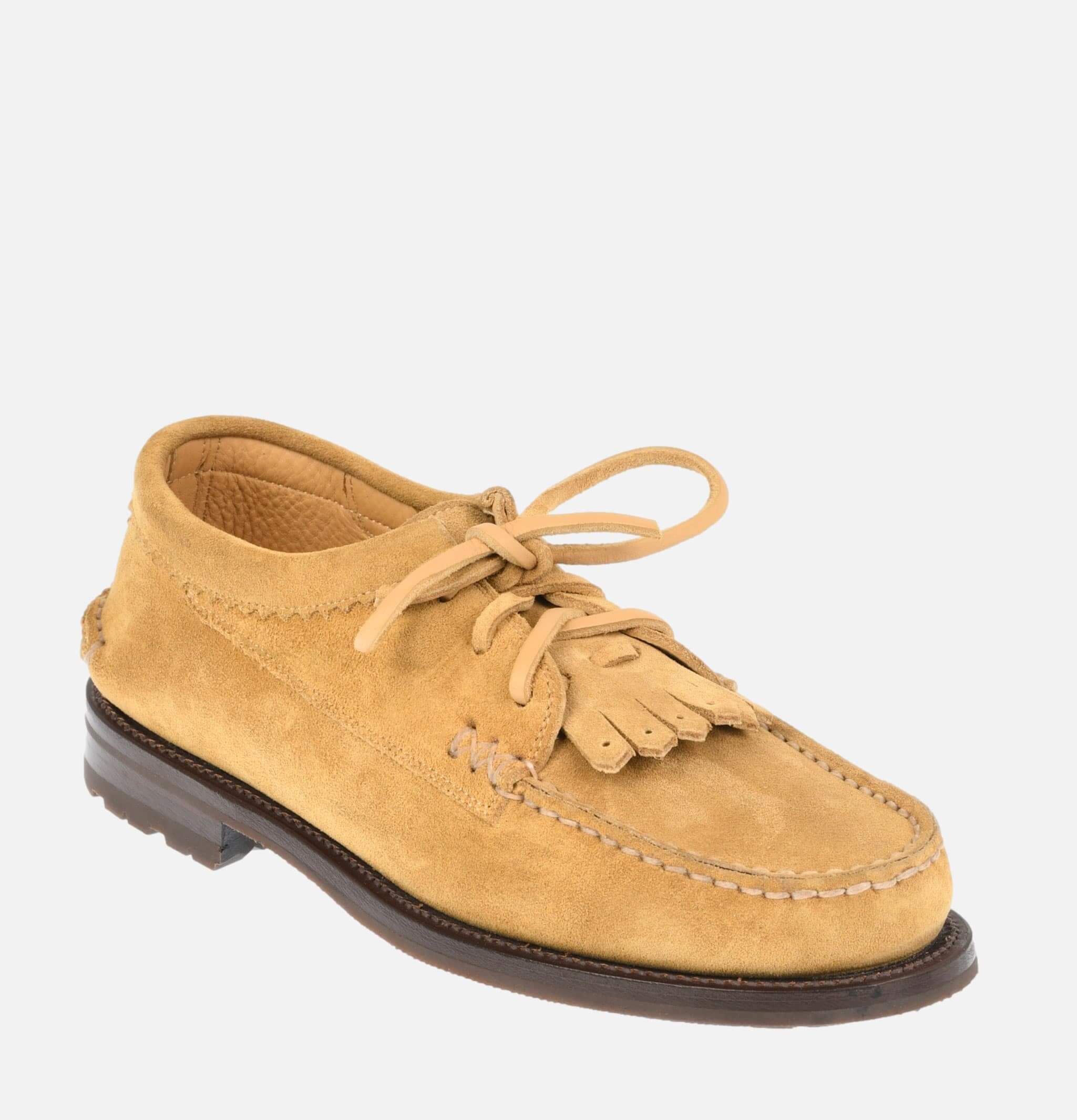 Yuketen Shoe Blutcher Snuff Tosca Khaki