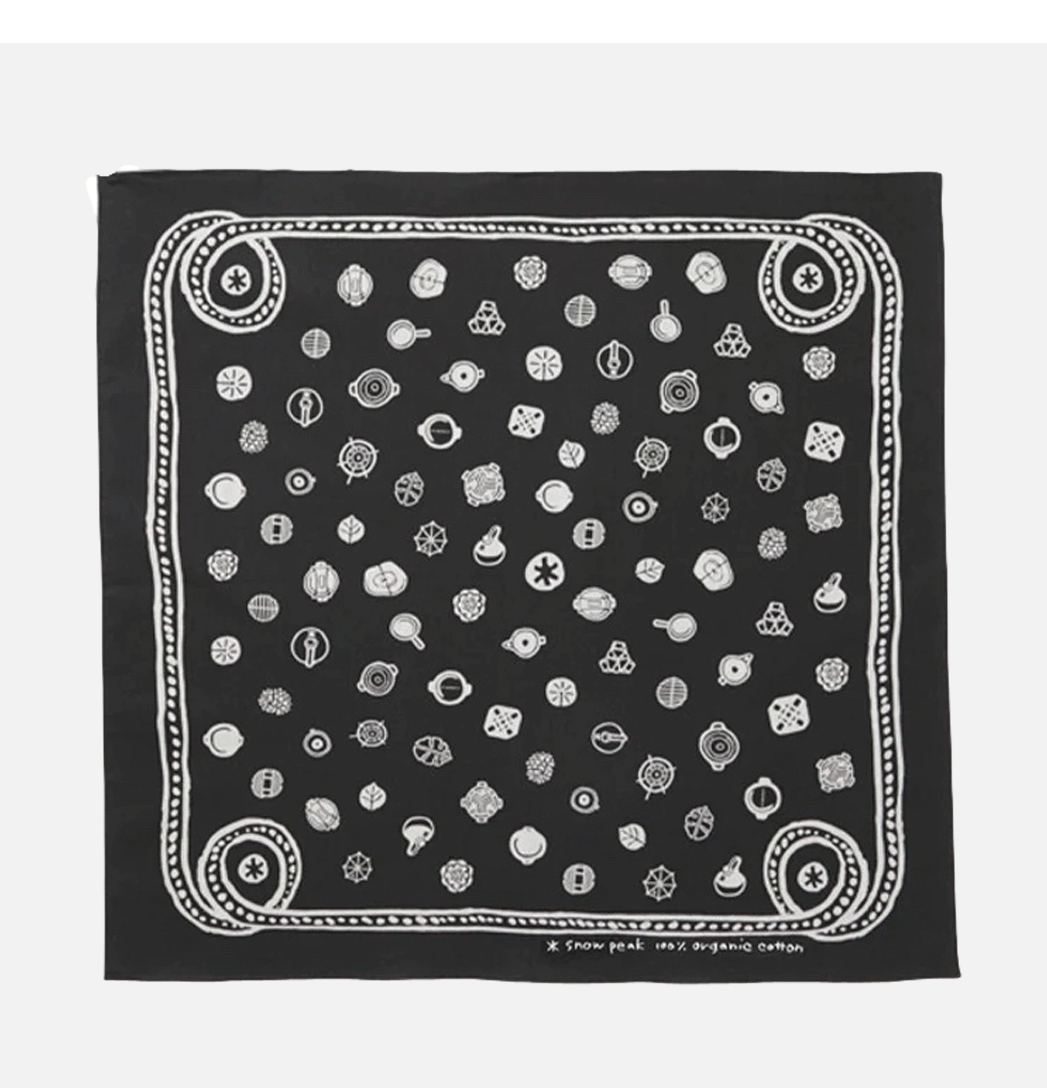 Dot Bandana Black
