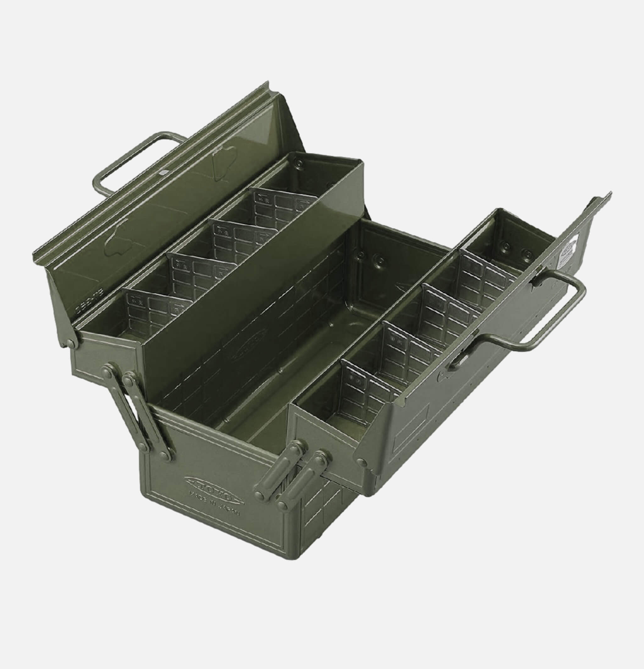 Toyo Steel Boite A Outils St 350 Khaki