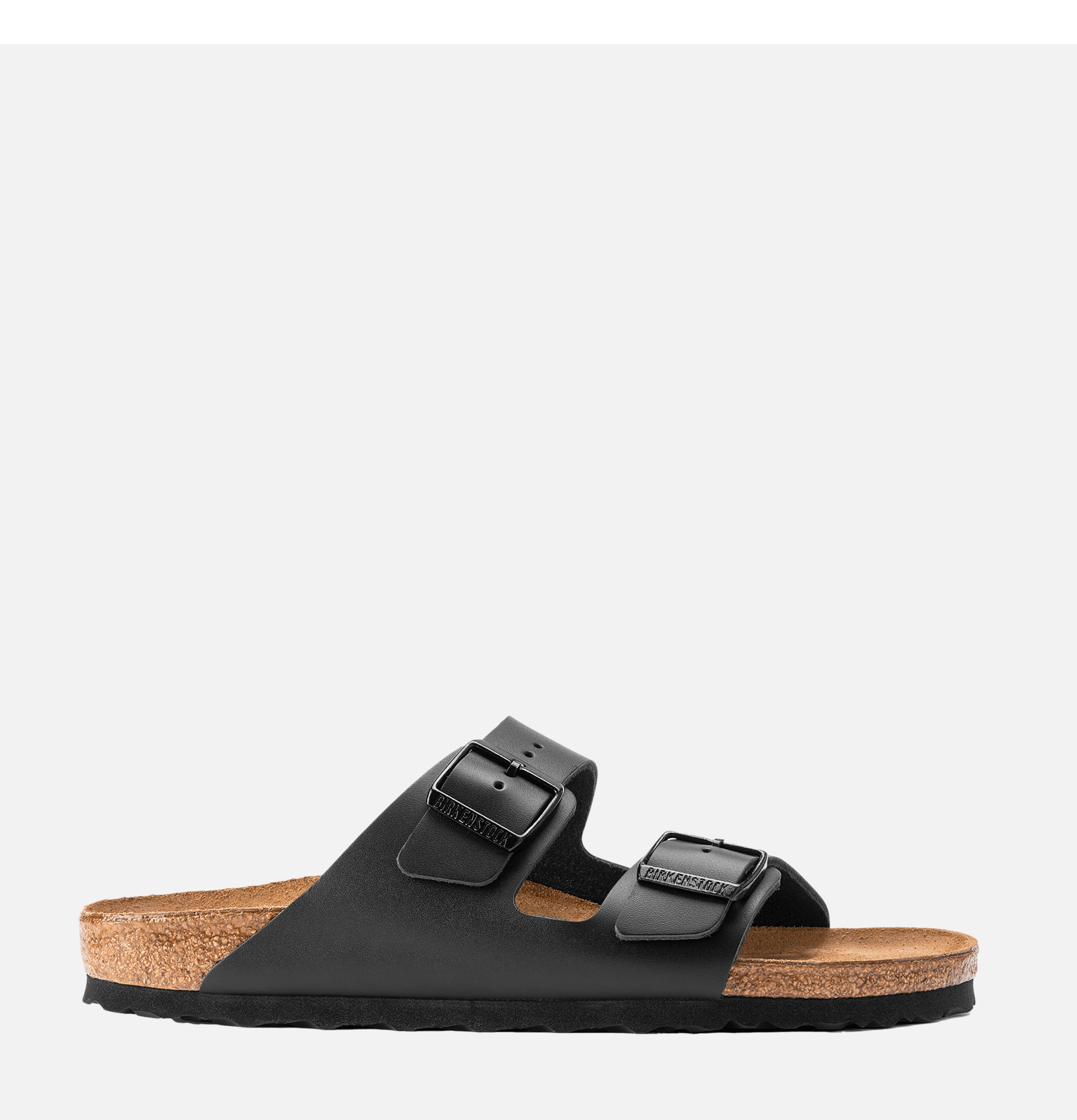 Arizona Sandals Black Leather