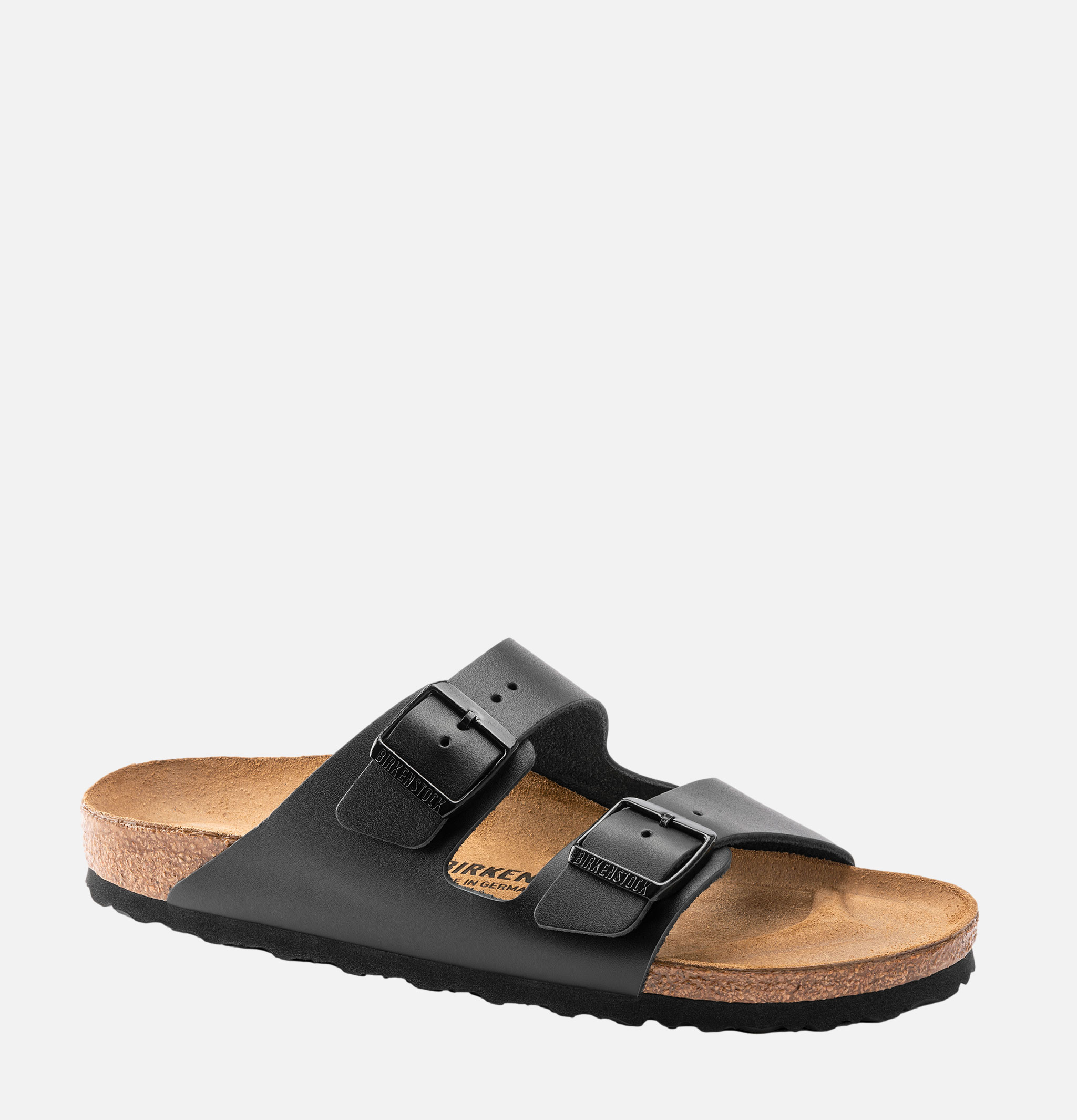 Arizona Sandals Black Leather