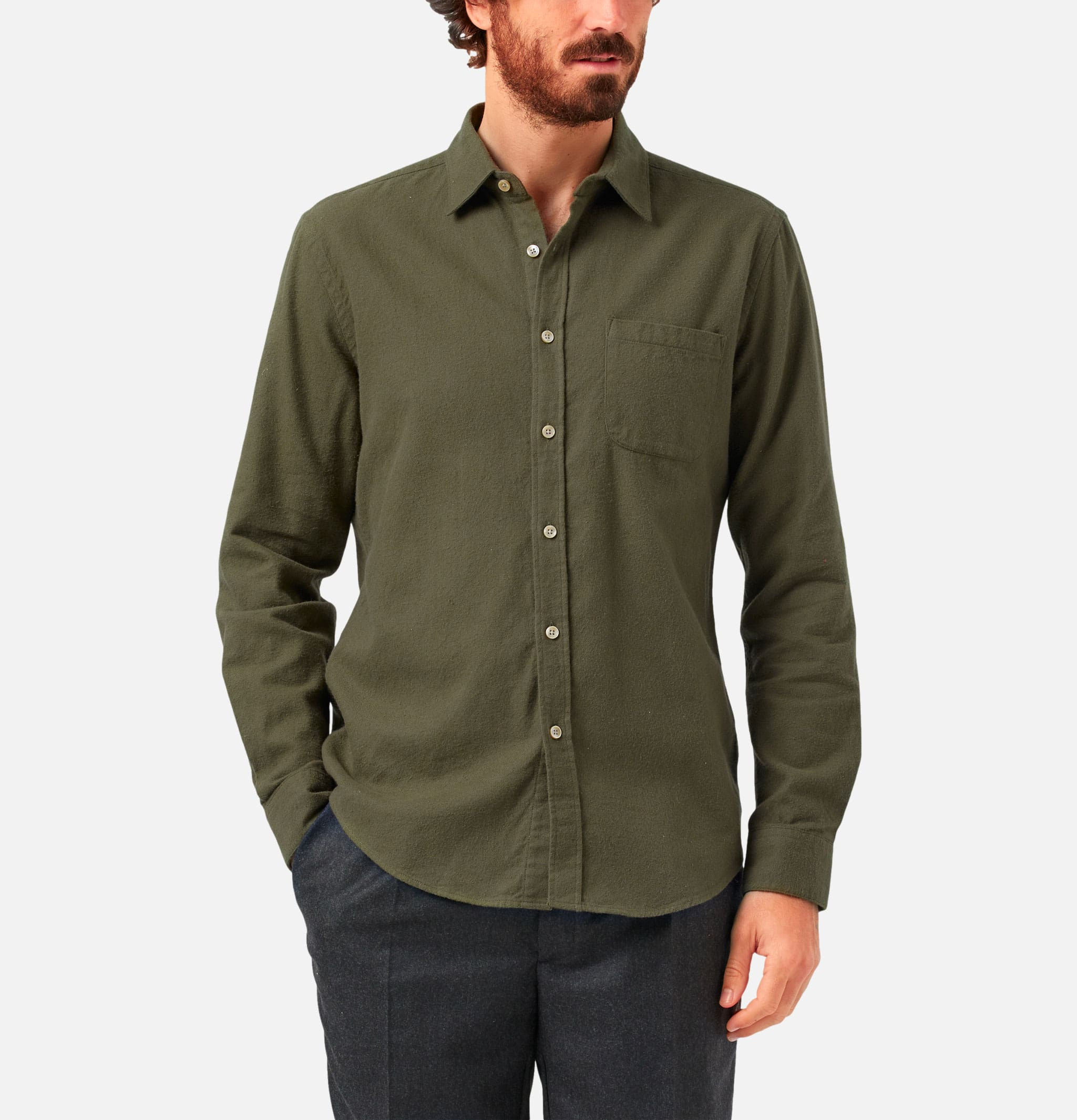 Chemise Teca Olive