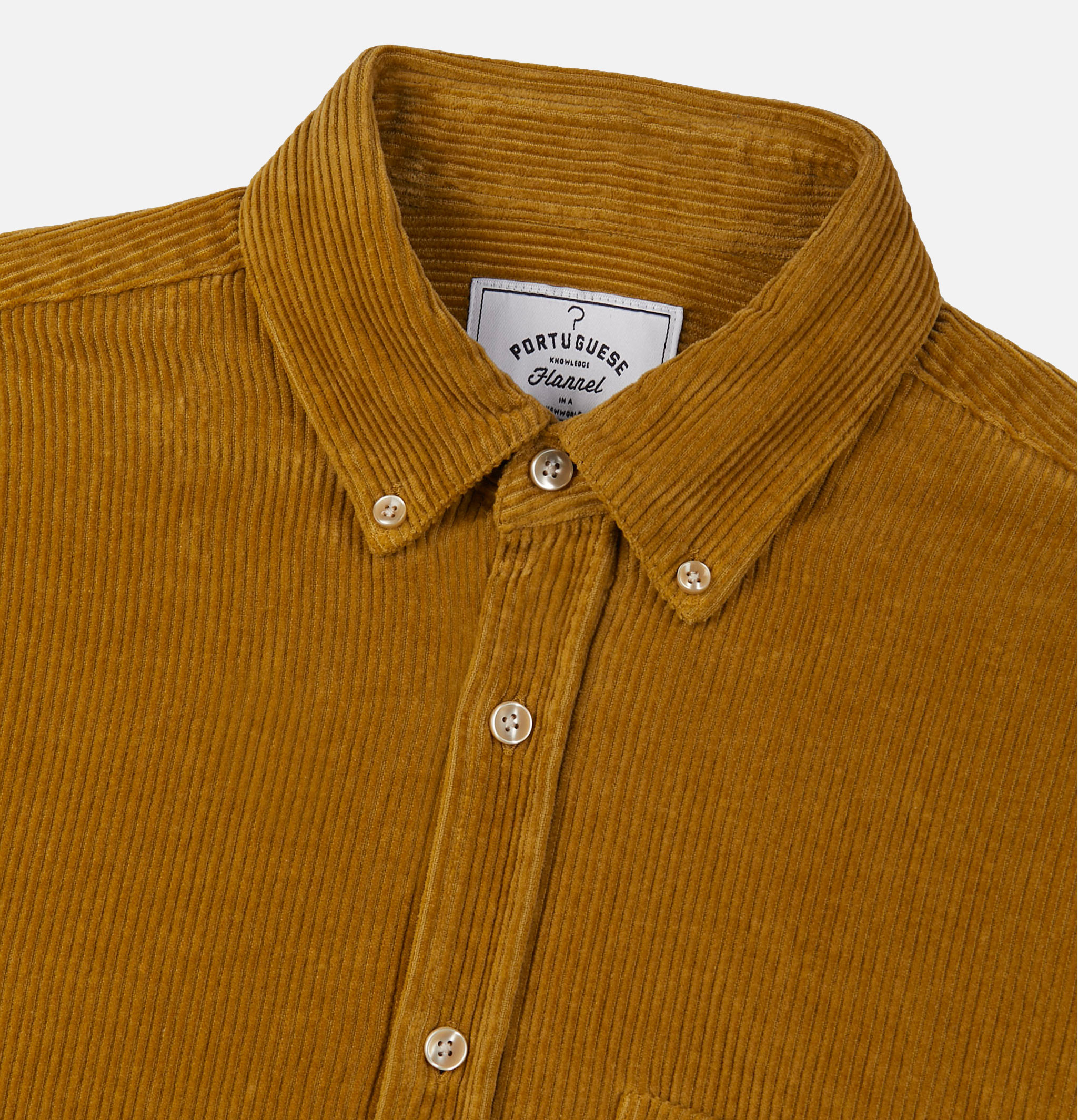 Portuguese Flannel Lobo Cord Shirt Prairie