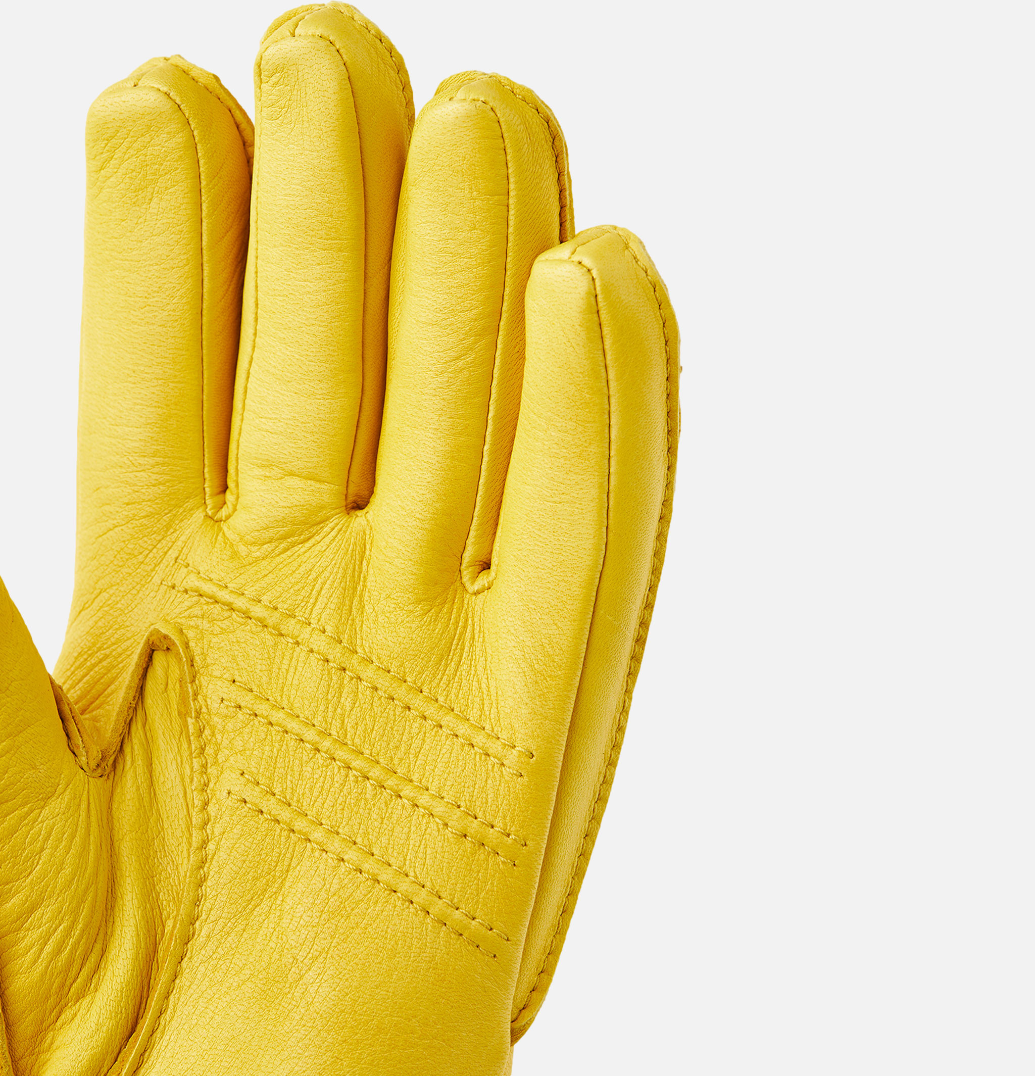 Deerskin Gloves Yellow