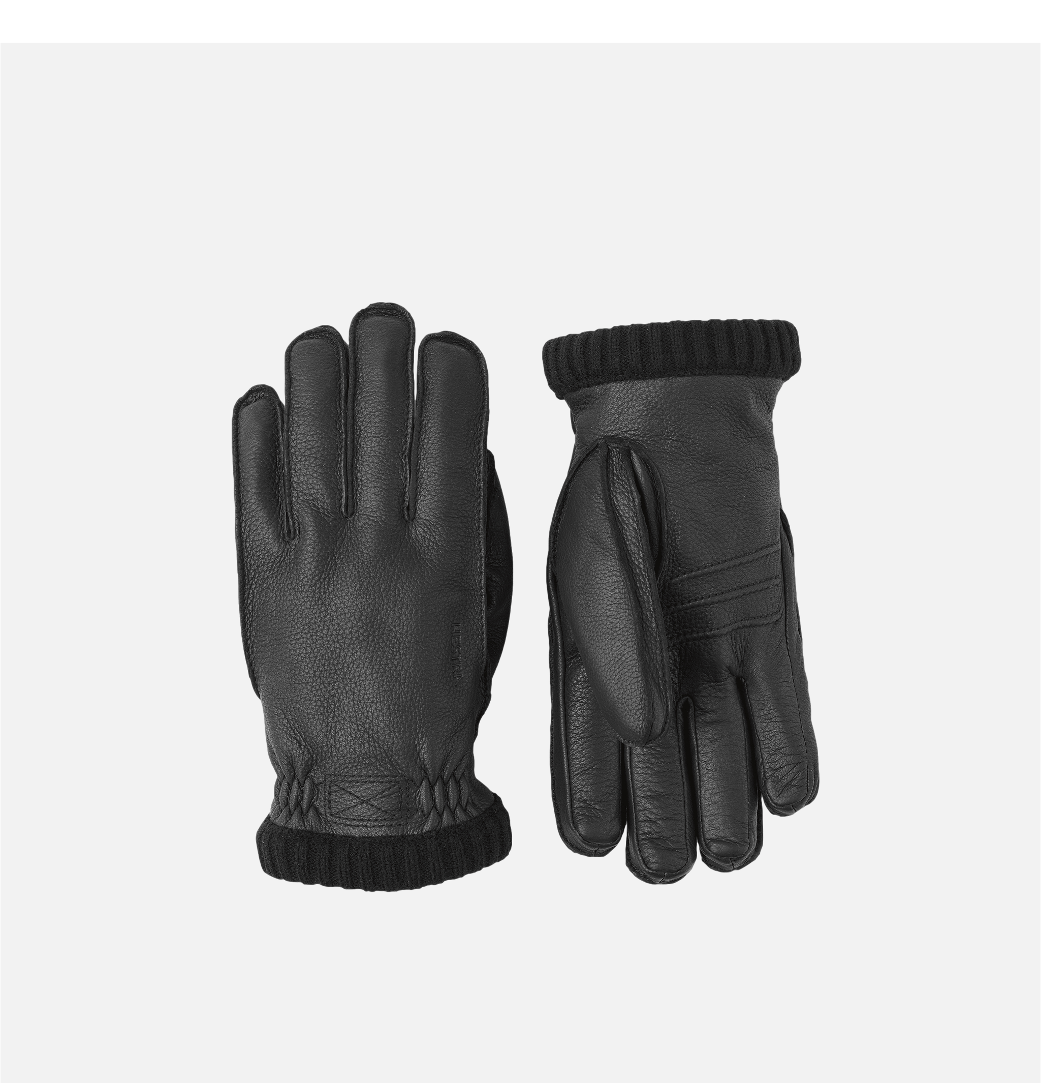 Gants Deerskin Primaloft Black