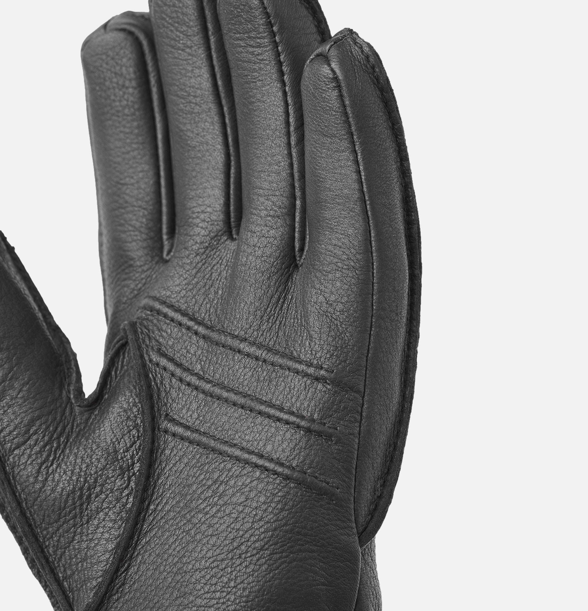 Gants Deerskin Primaloft Black