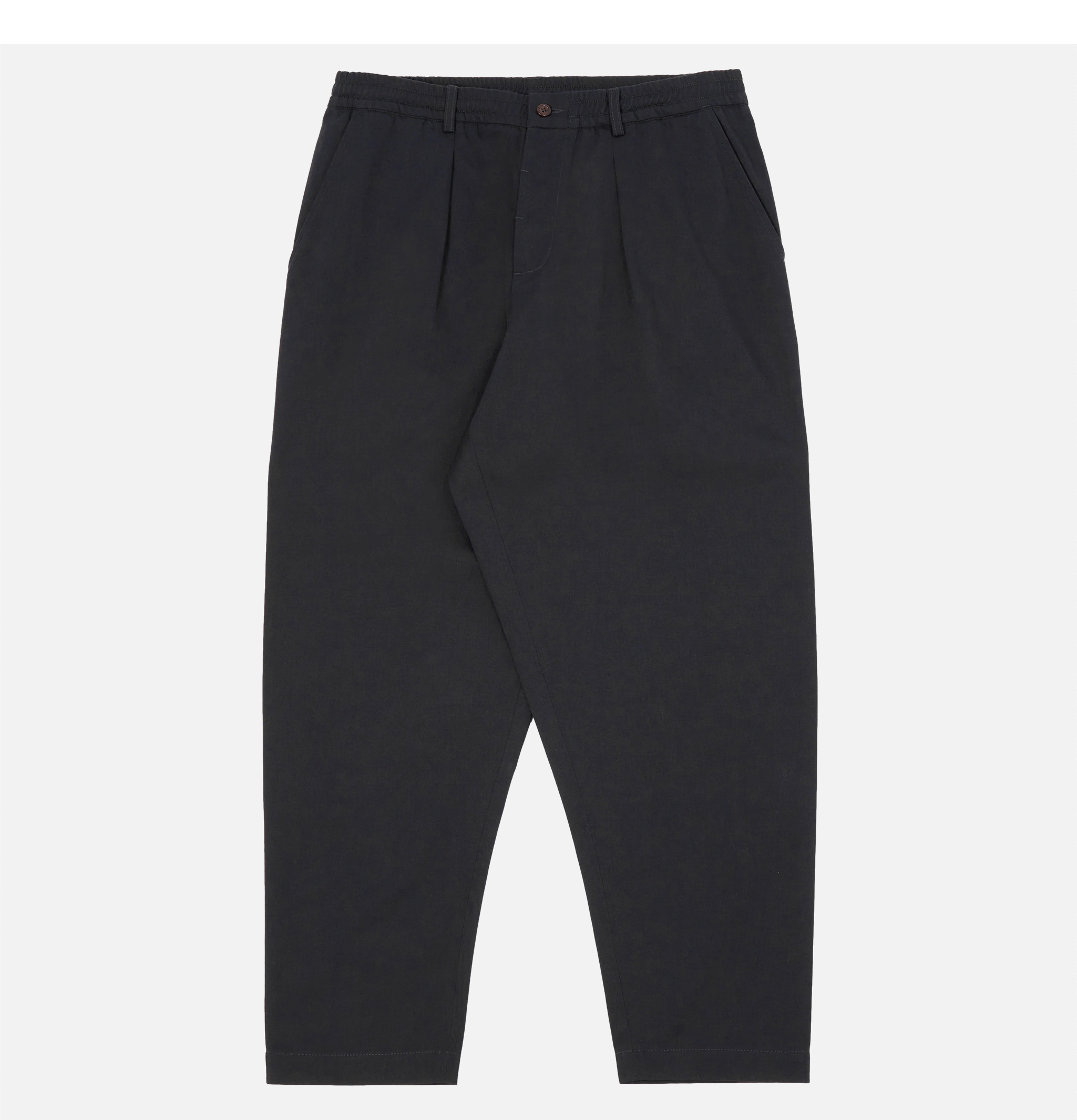 Pantalon Universal Works Double Pleat Pant Black.