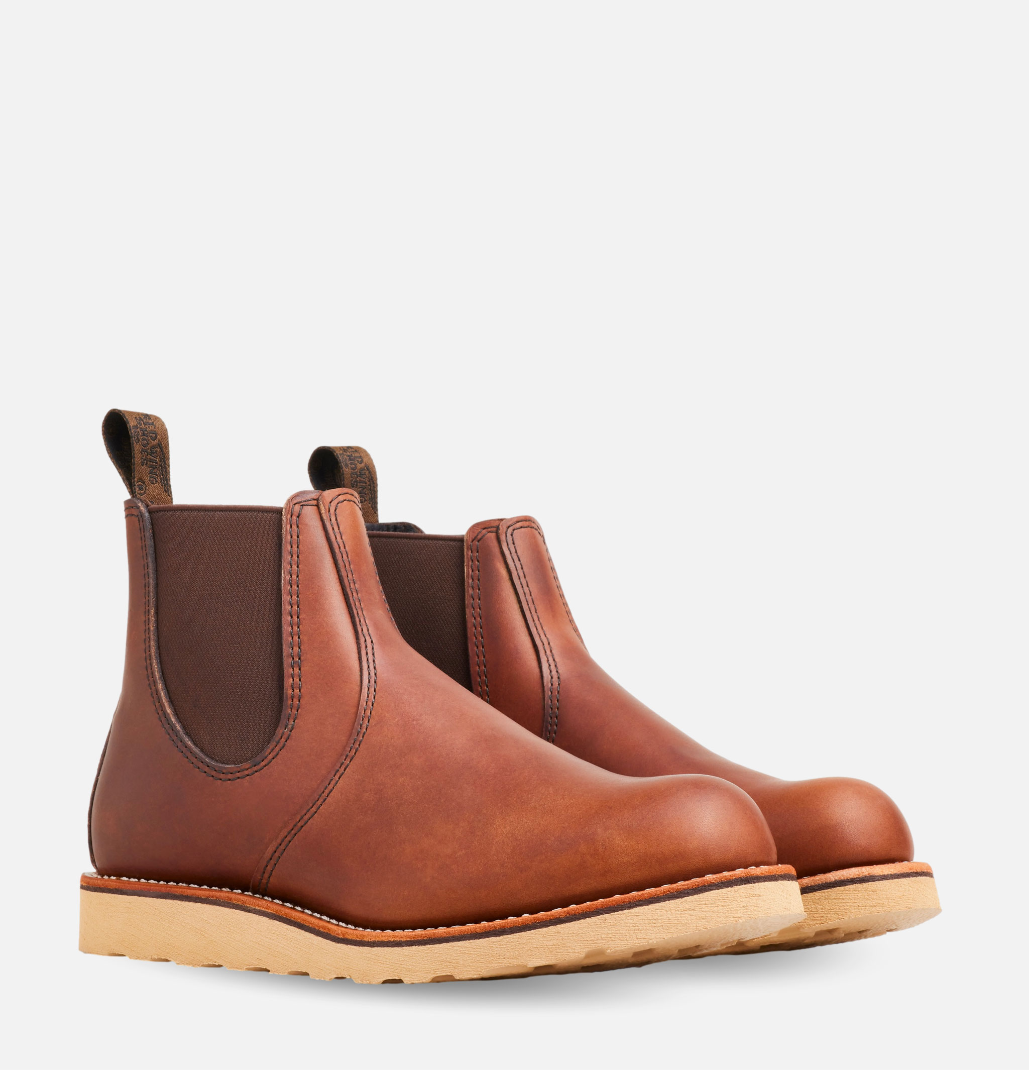 Red Wing Shoes - 3190 - Classic Chelsea Boots - Amber Harness