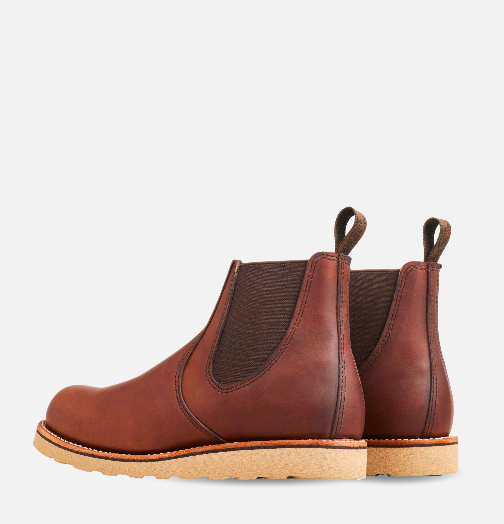 Red Wing Shoes - 3190 - Classic Chelsea Boots - Amber Harness