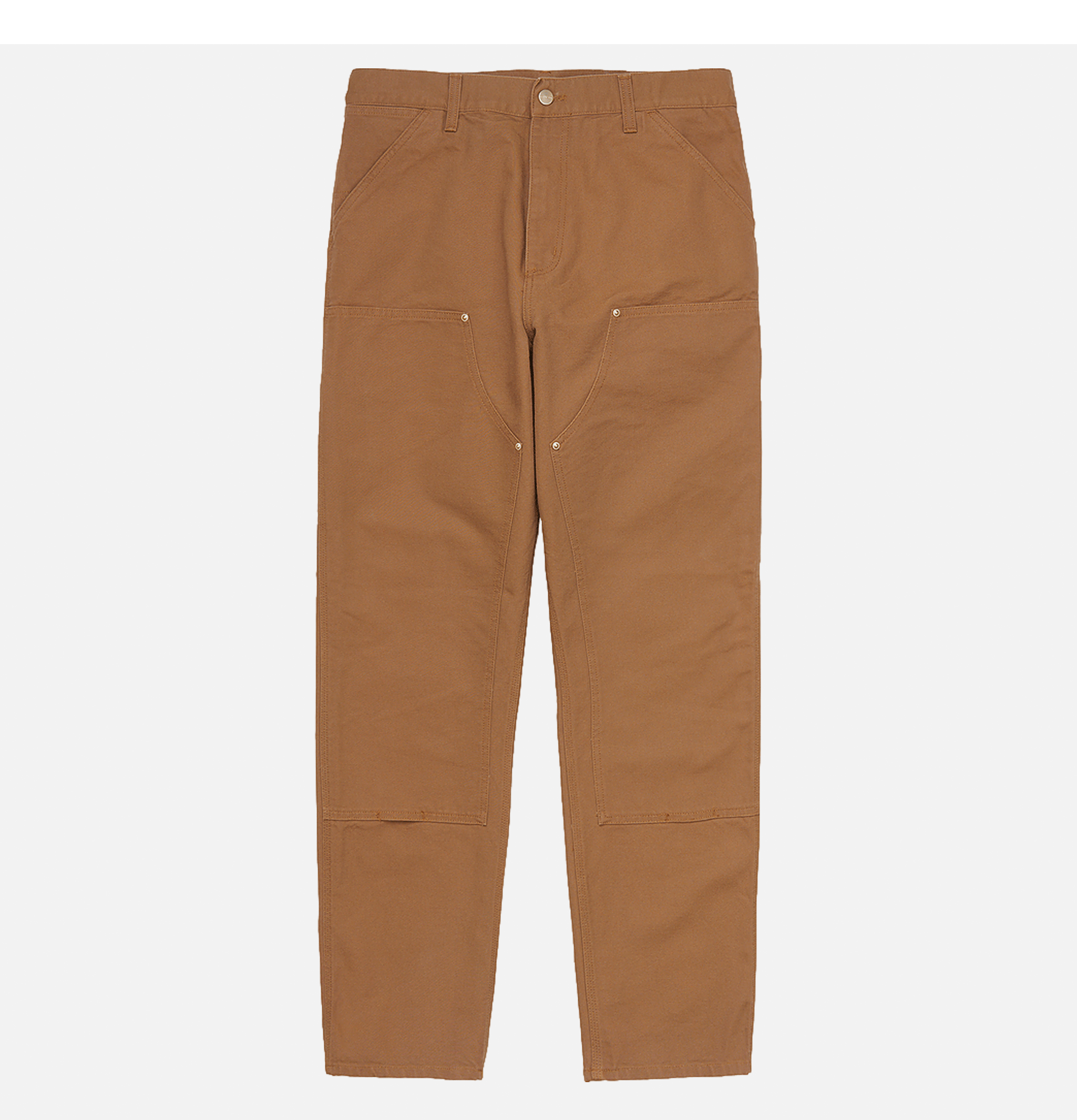 Double Knee Pant Deep H Brown