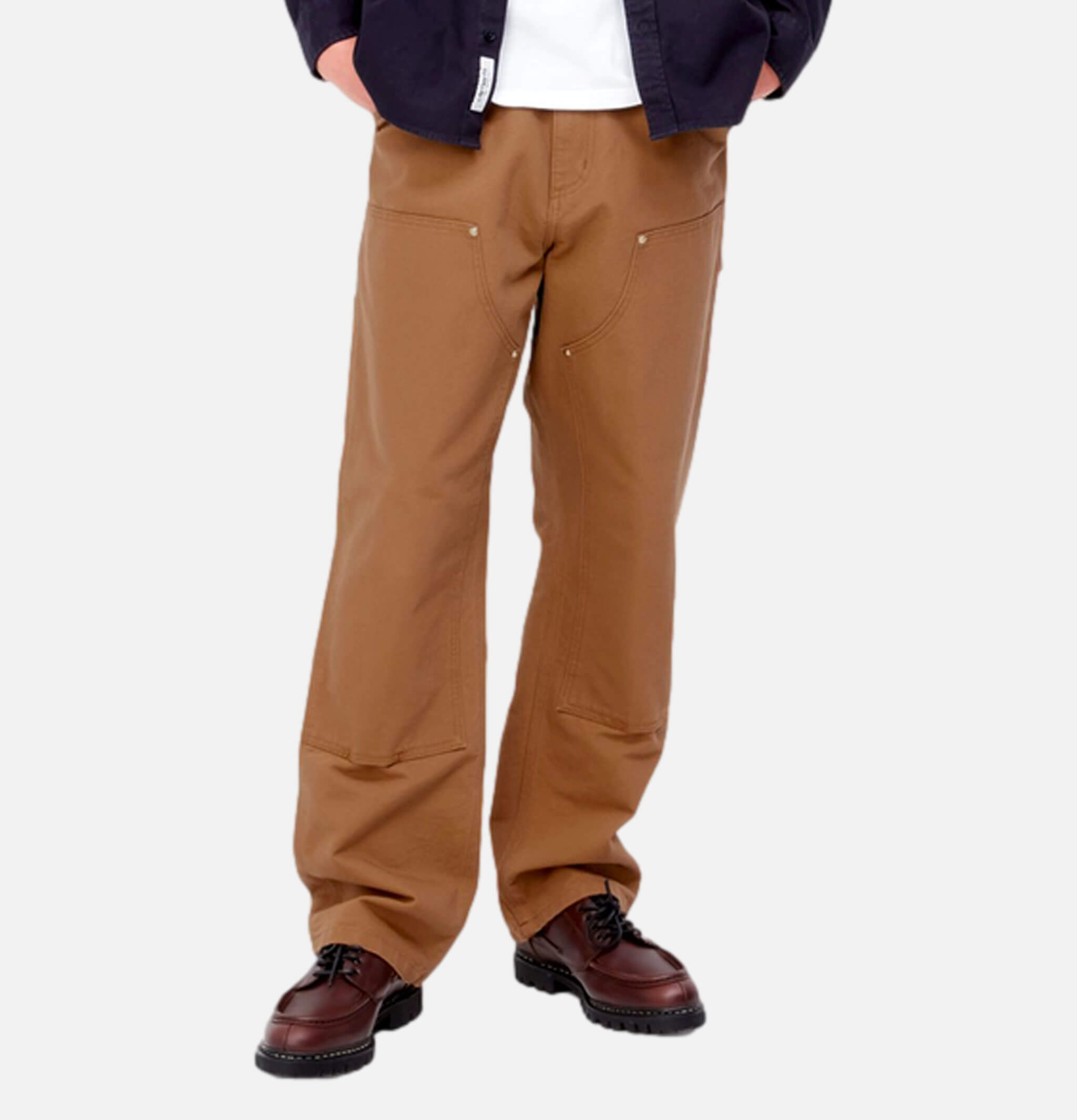 Double Knee Pant Deep H Brown