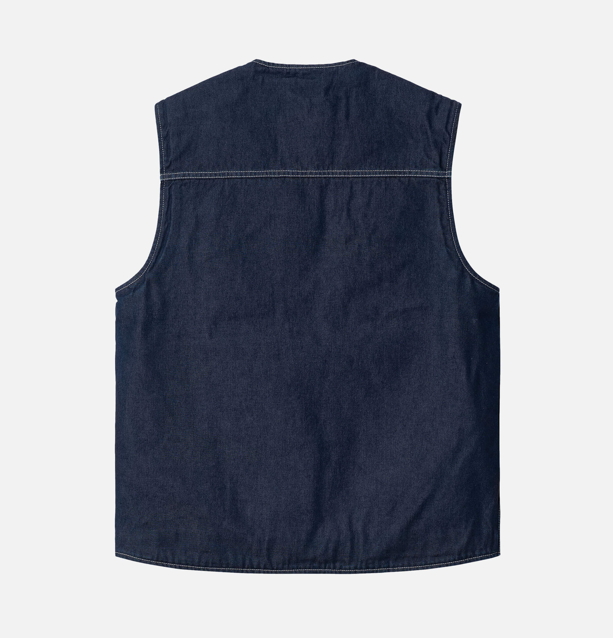 Chore Vest Blue One Wash