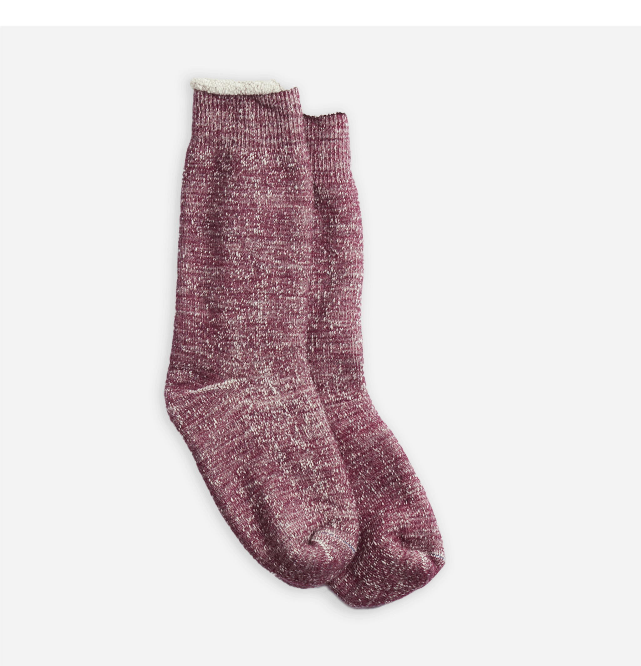 Rototo Double Face Socks Grape