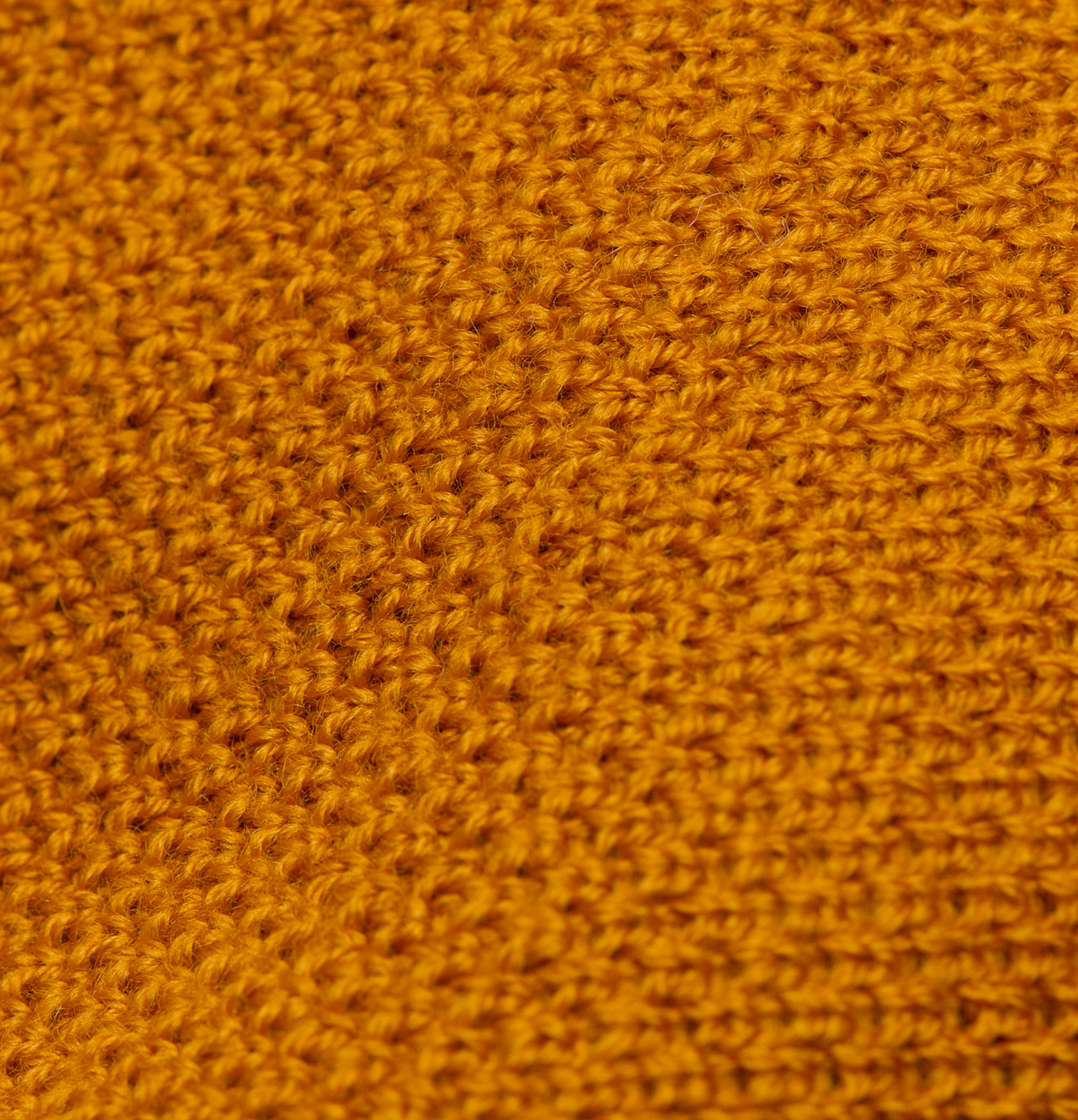 Pull Youri Col Rond Ocre