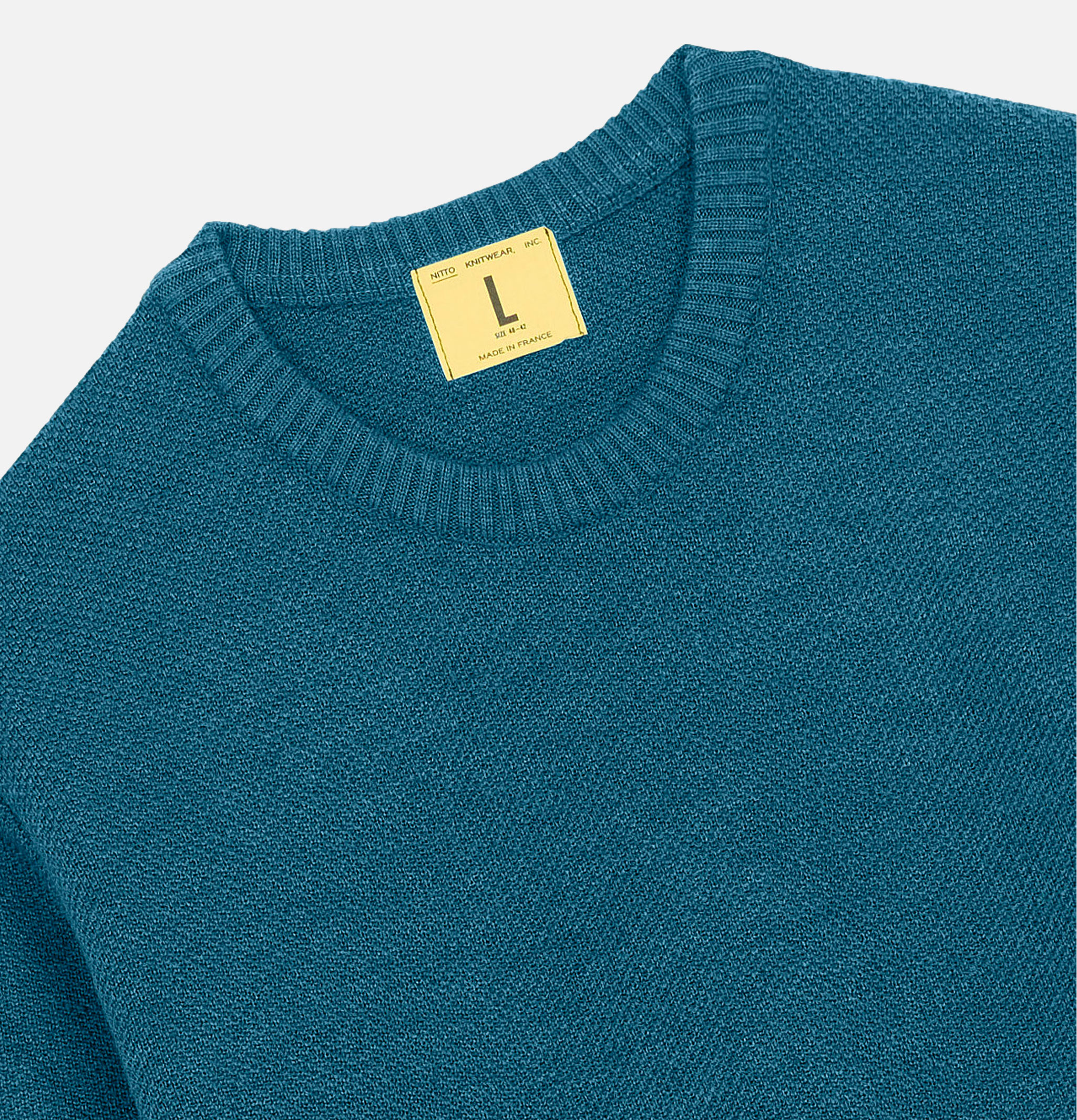 Pull Col rond Youri Blue